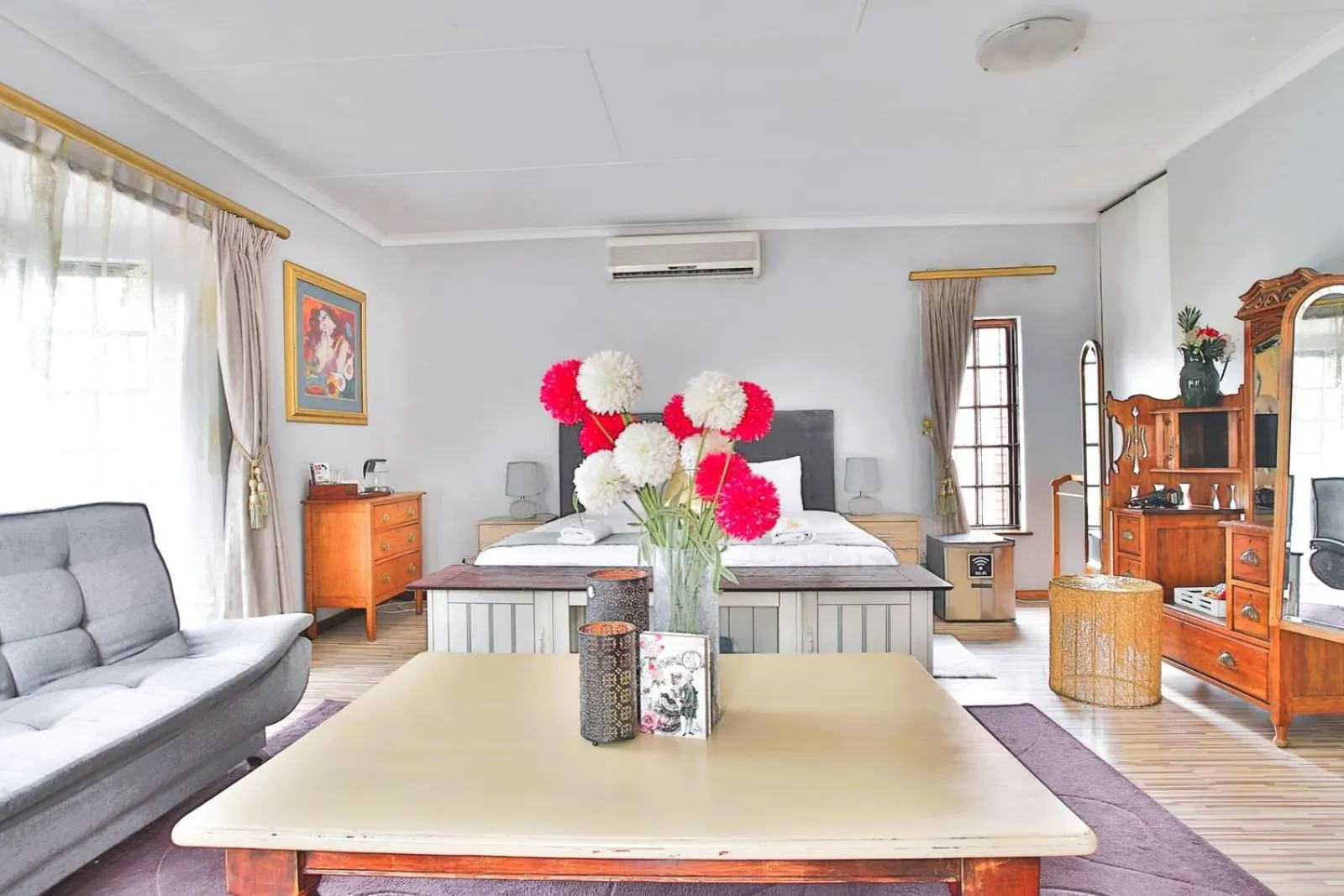 Bedroom in Mereke Manor