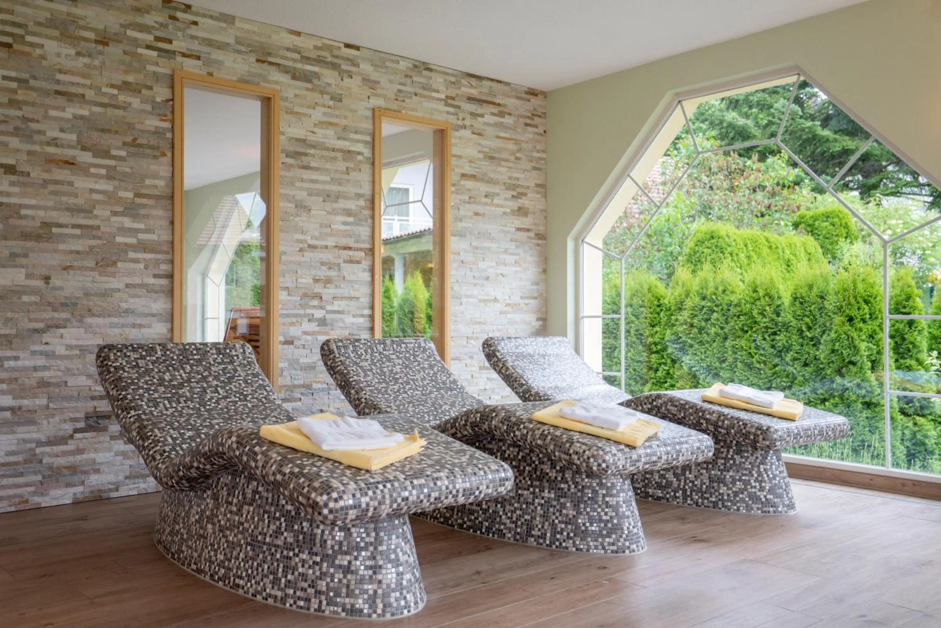 Sauna in Möhringers Schwarzwald Hotel