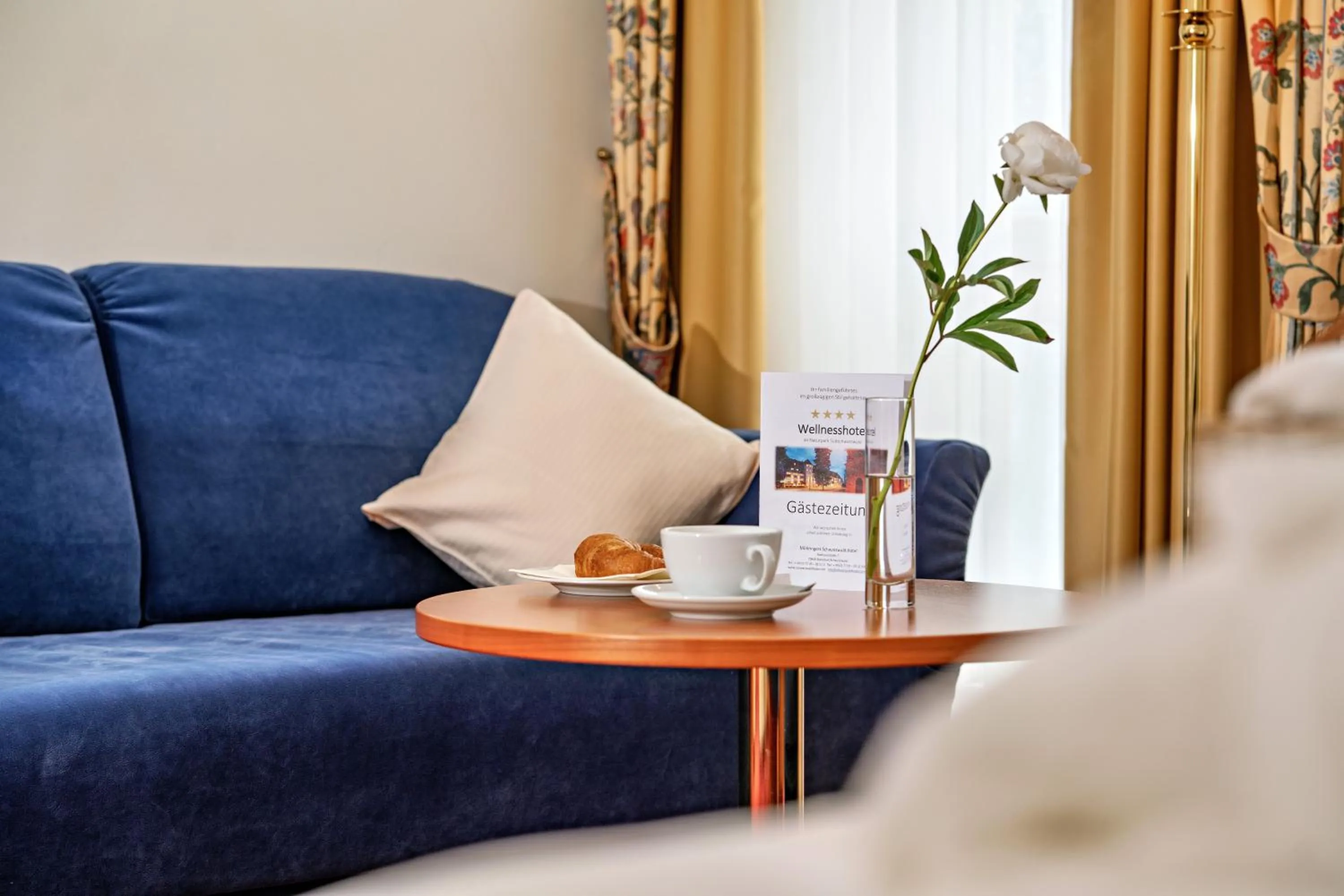 Double Room with Garden View - single occupancy in Möhringers Schwarzwald Hotel