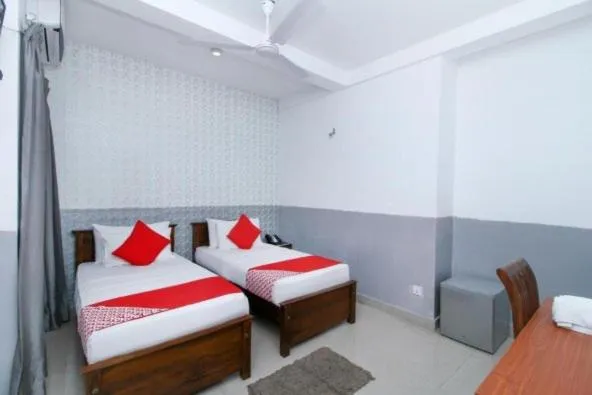 Bed in KINGS GATE Airport TRANSIT HOTEL