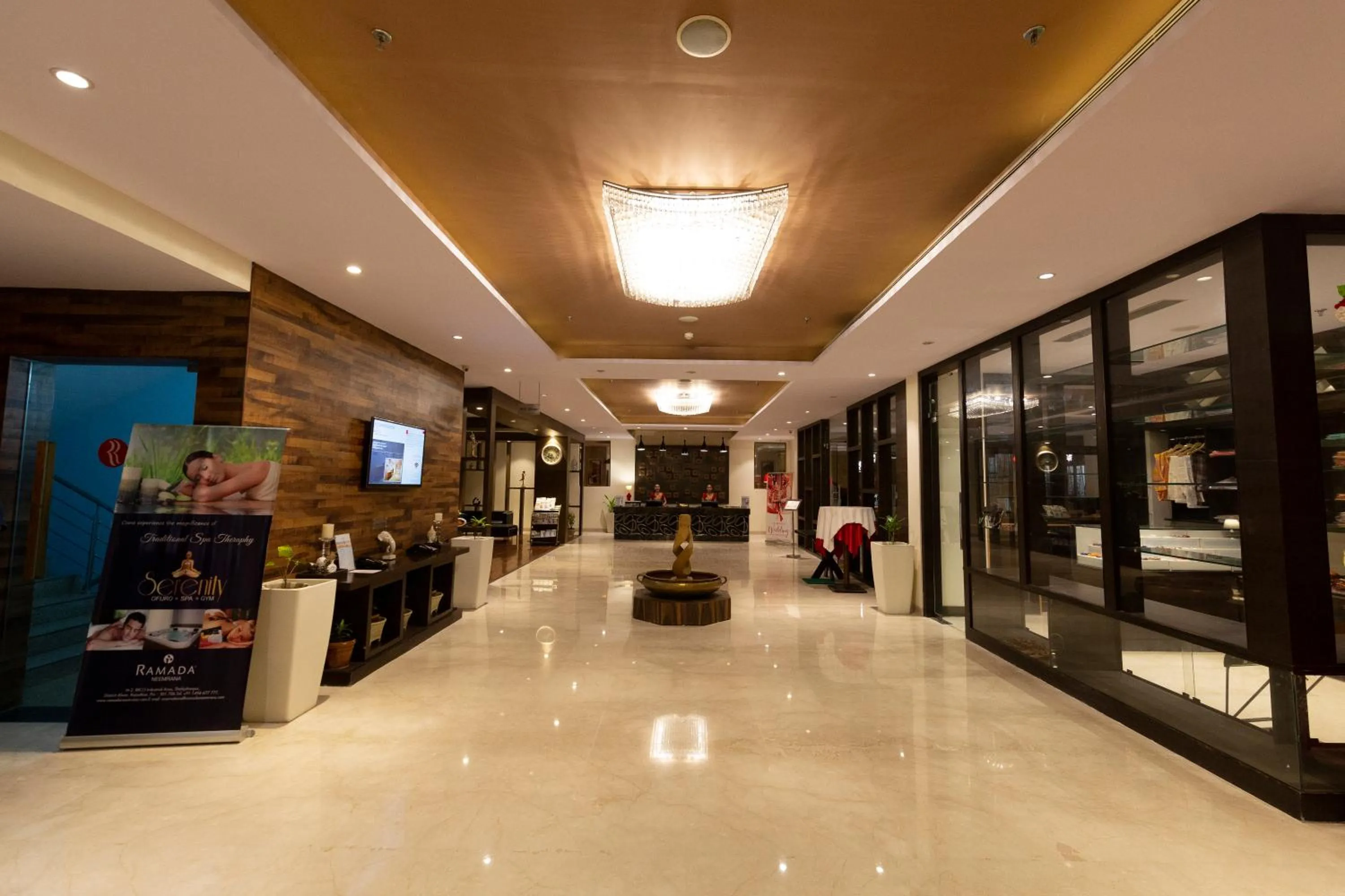 Lobby or reception in Ramada Neemrana