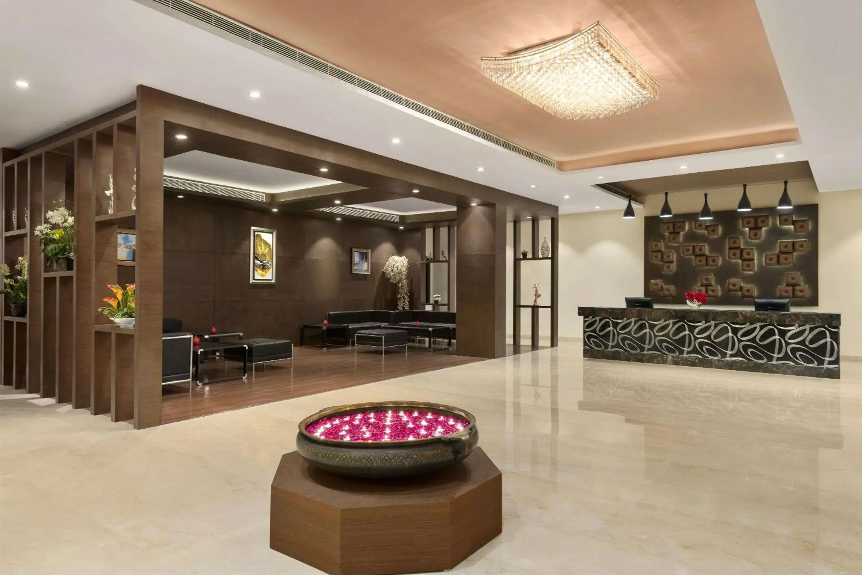 Lobby or reception in Ramada Neemrana Lobby or reception in Ramada Neemrana