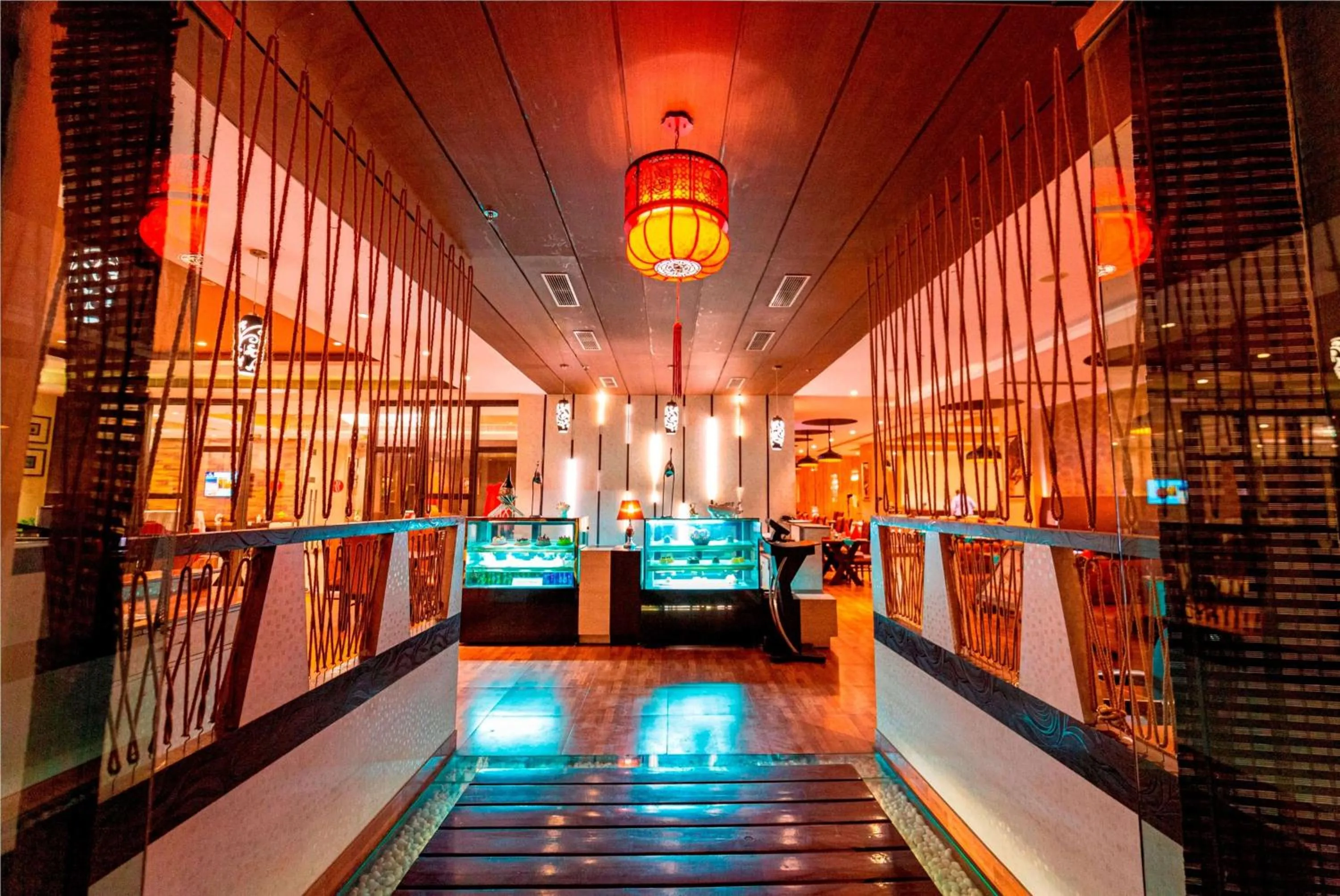 Lounge or bar in Ramada Neemrana