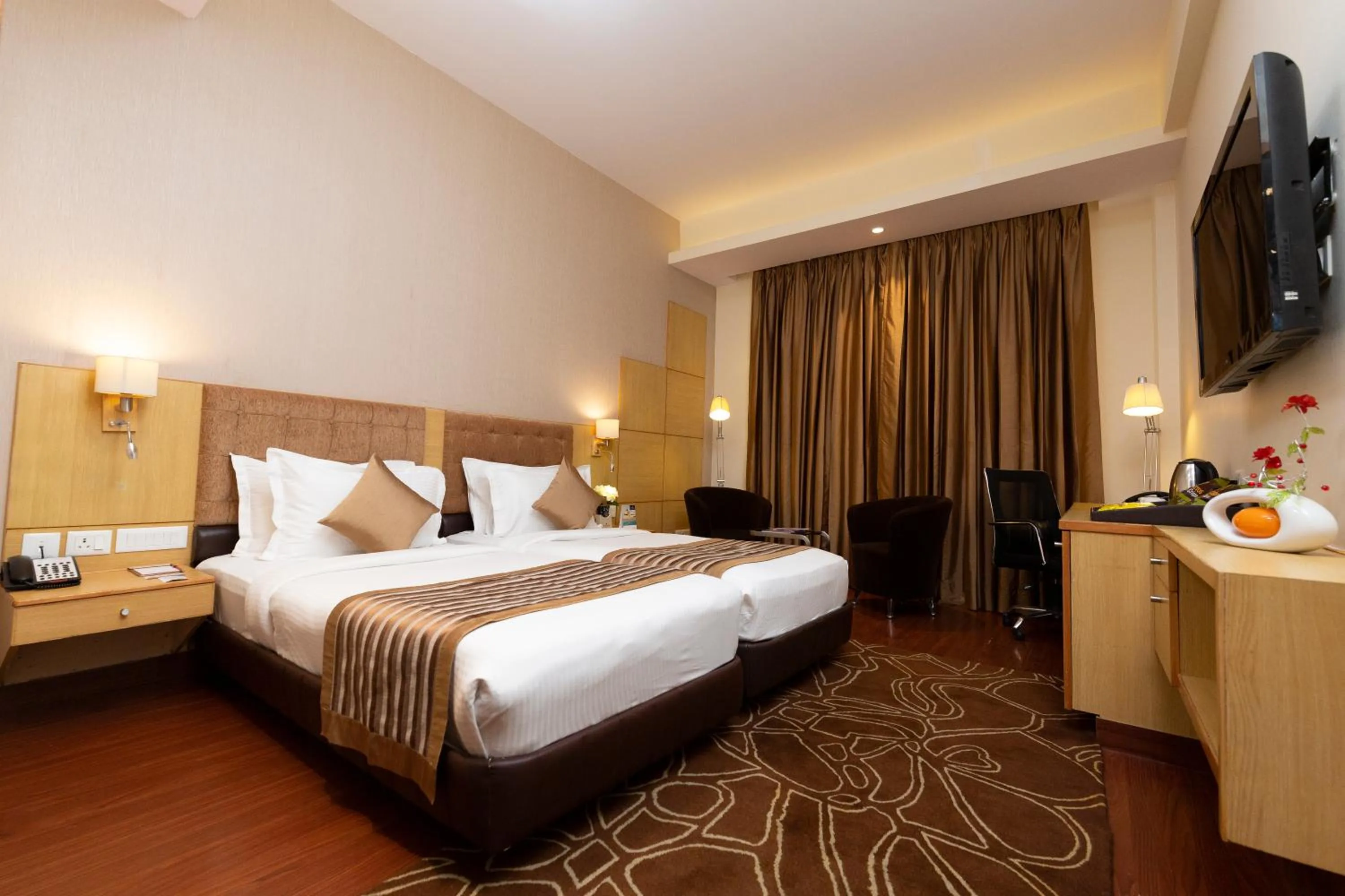 Bedroom, Bed in Ramada Neemrana