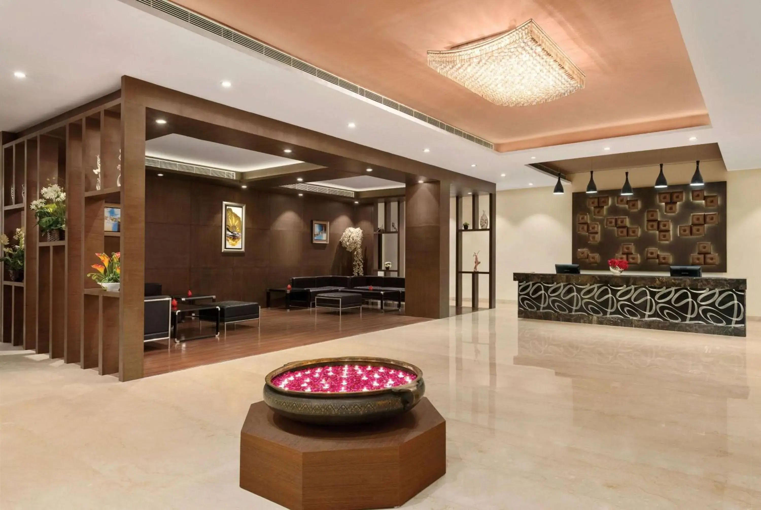 Lobby or reception in Ramada Neemrana Lobby or reception in Ramada Neemrana