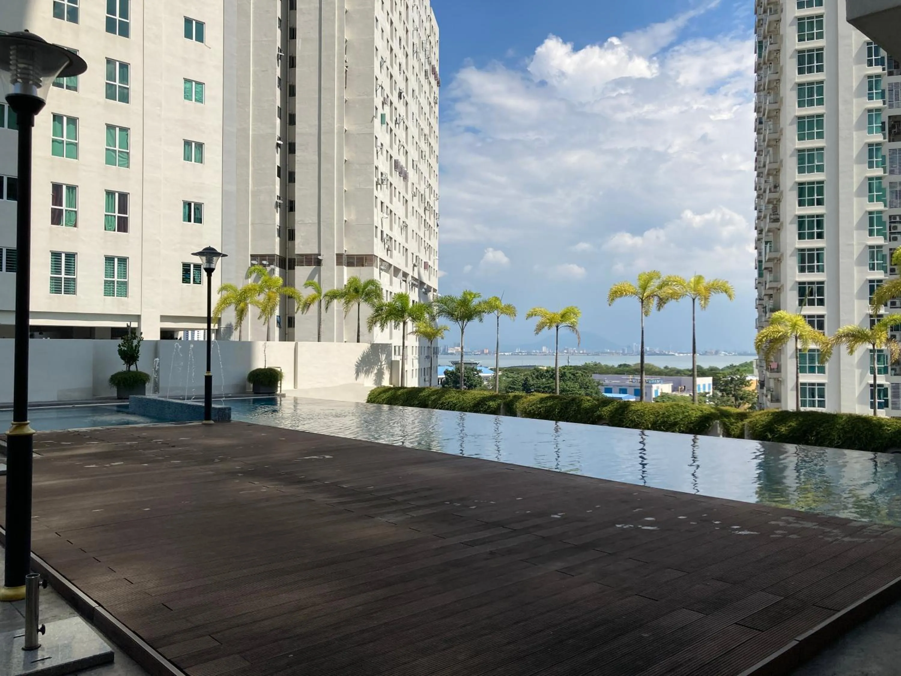 Swimming pool in Straits Garden Suite Jelutong Georgetown