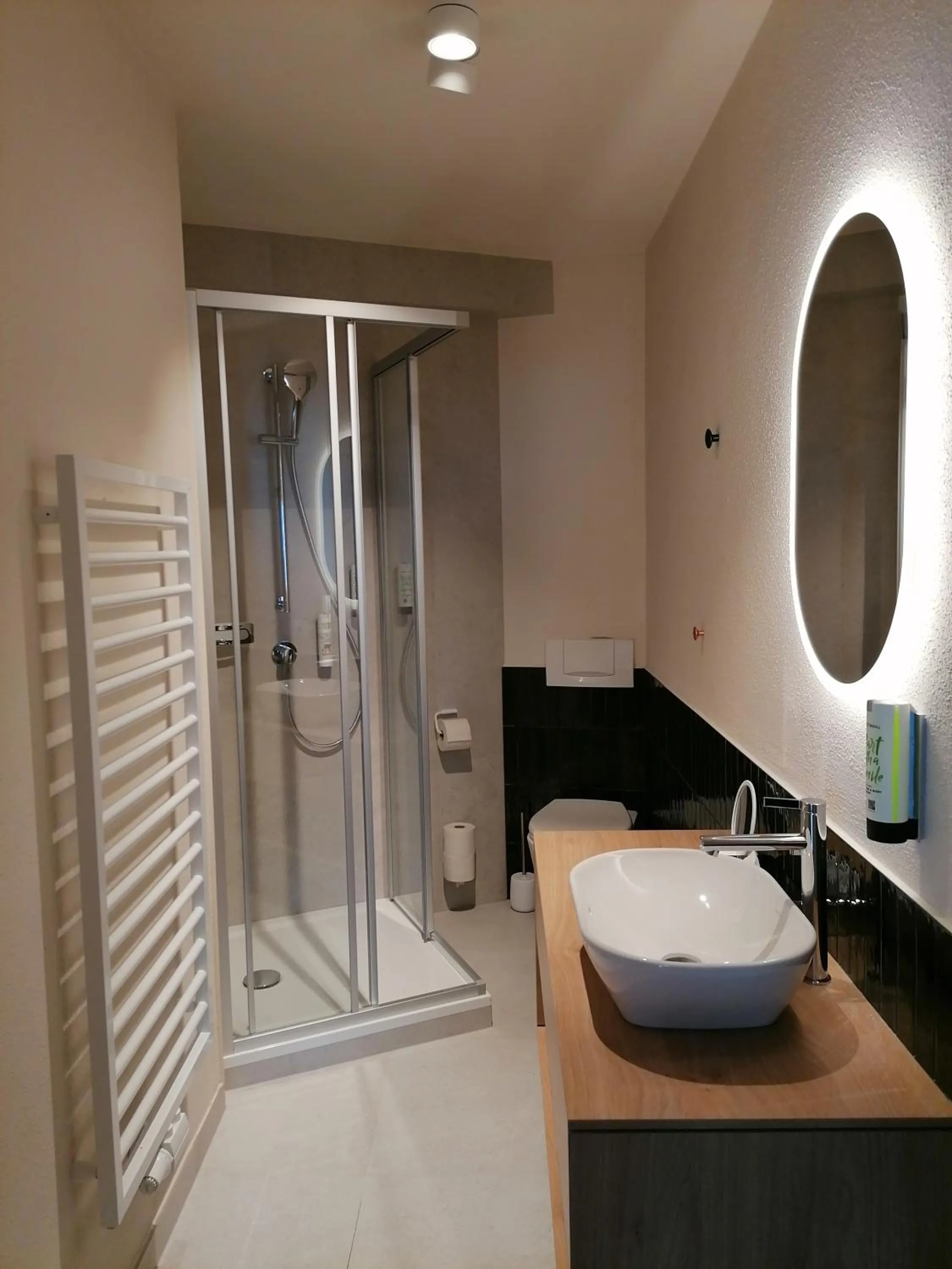 Bathroom in Familienhotel Felsenhof