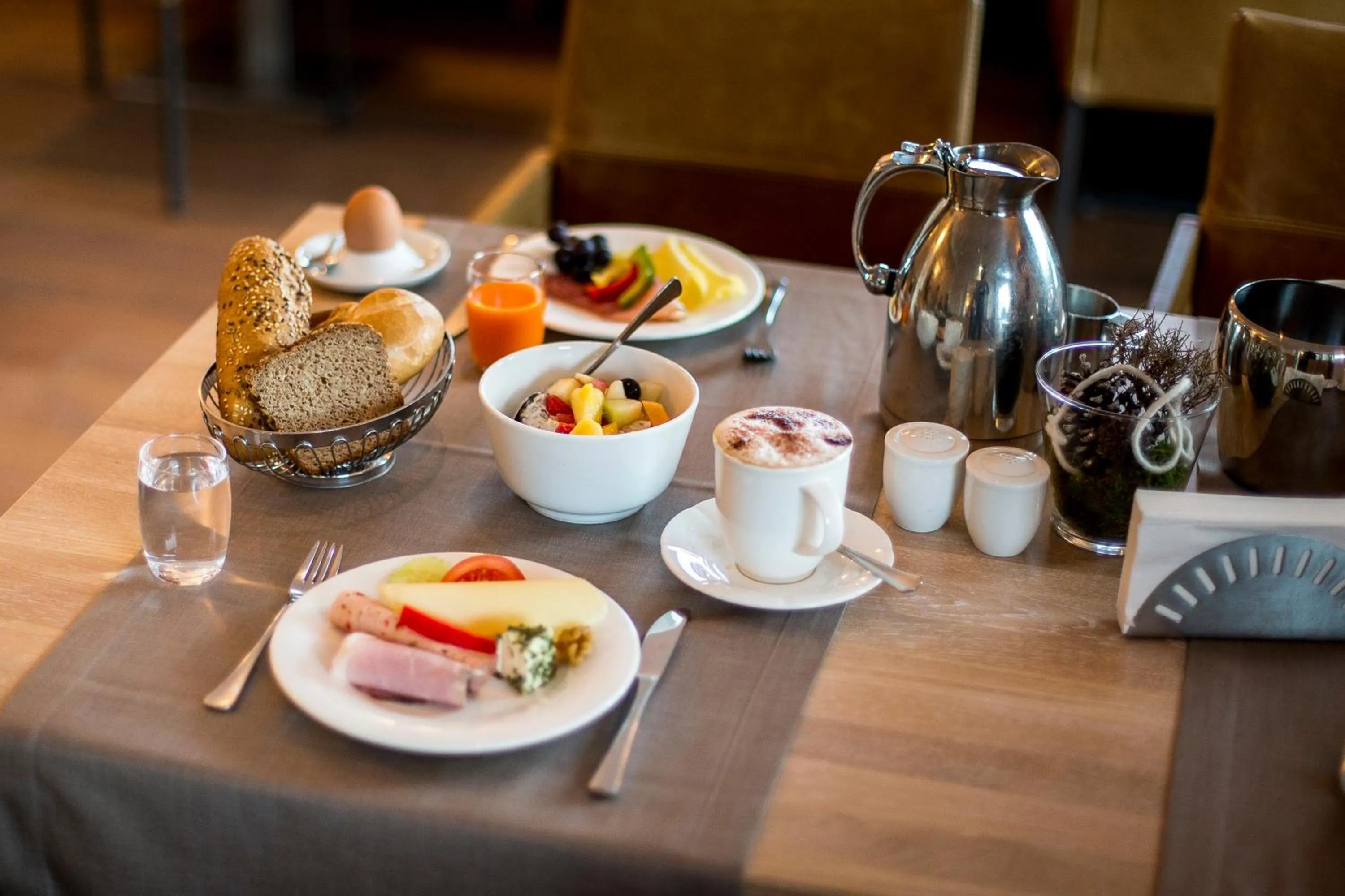 Buffet breakfast in Familienhotel Felsenhof