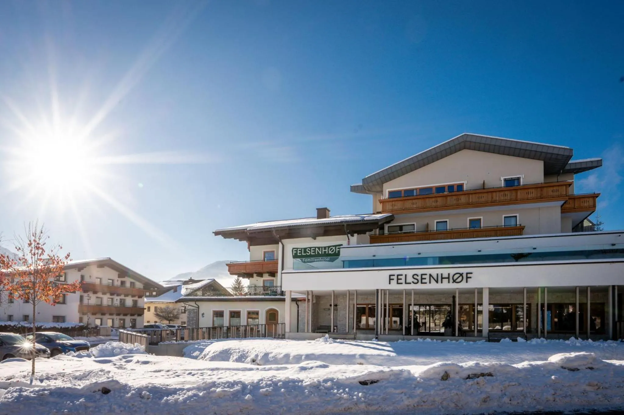 Property building in Familienhotel Felsenhof