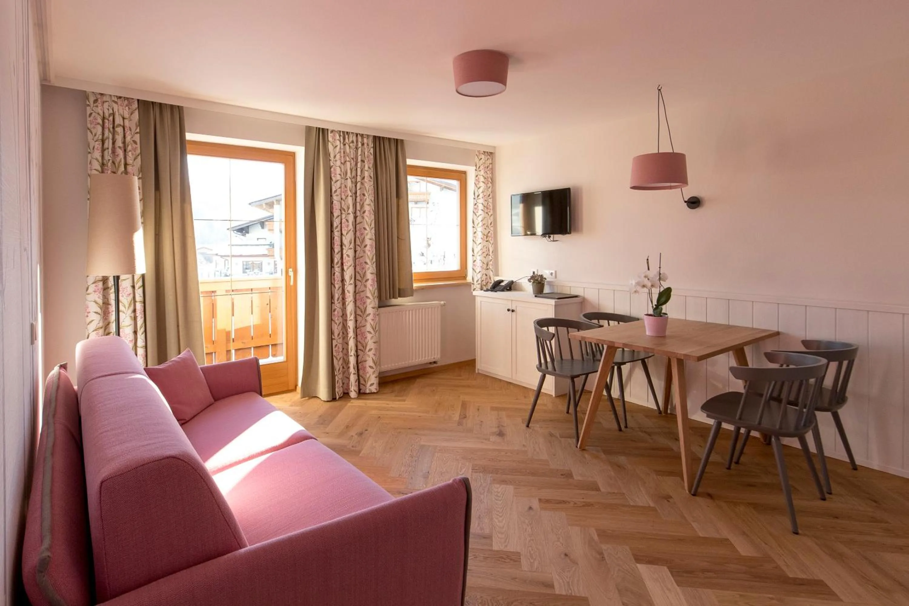 Living room in Familienhotel Felsenhof