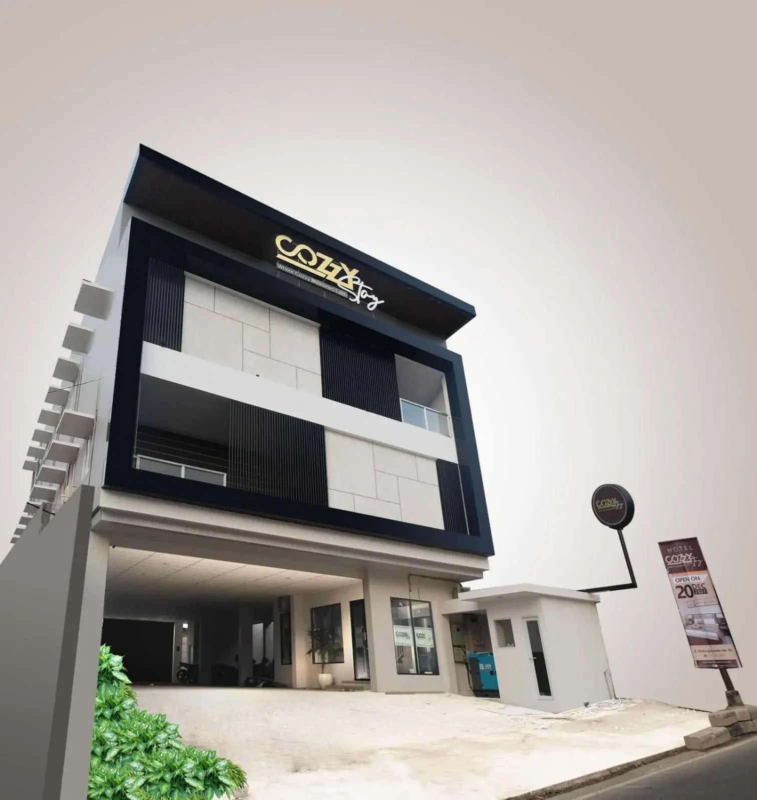 Property building in Cozzy Stay Hotel Semarang by Sinergi Property building in Cozzy Stay Hotel Semarang by Sinergi