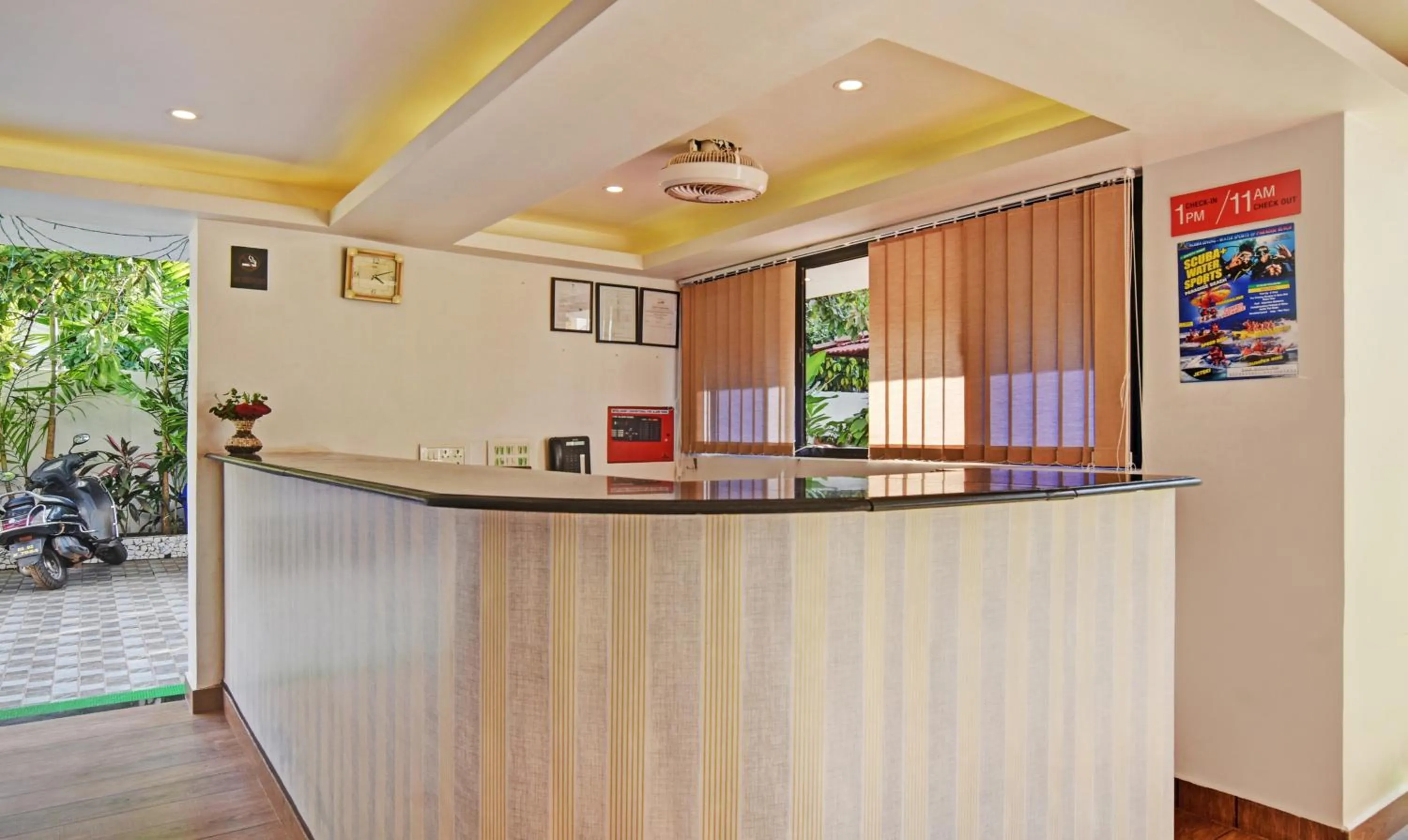 Lobby or reception in Santa Monica Resort - Calangute