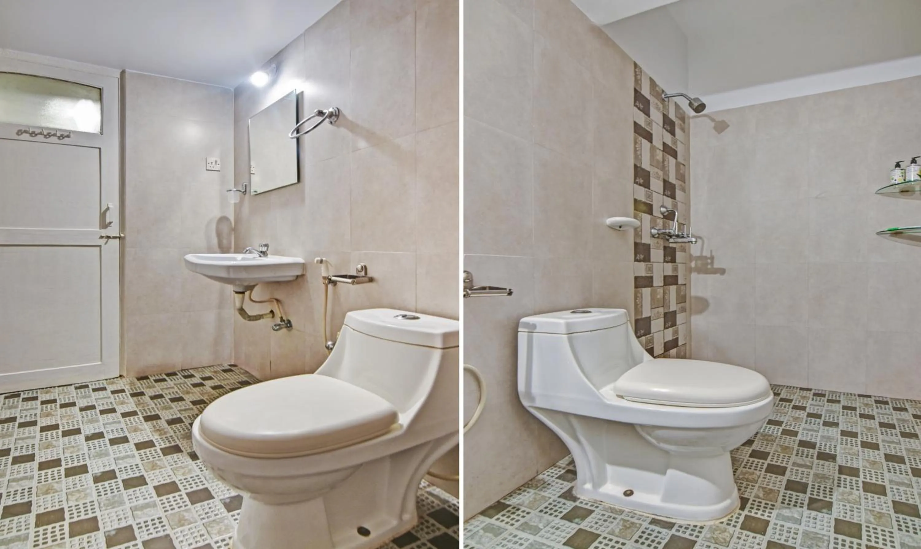 Bathroom in Santa Monica Resort - Calangute