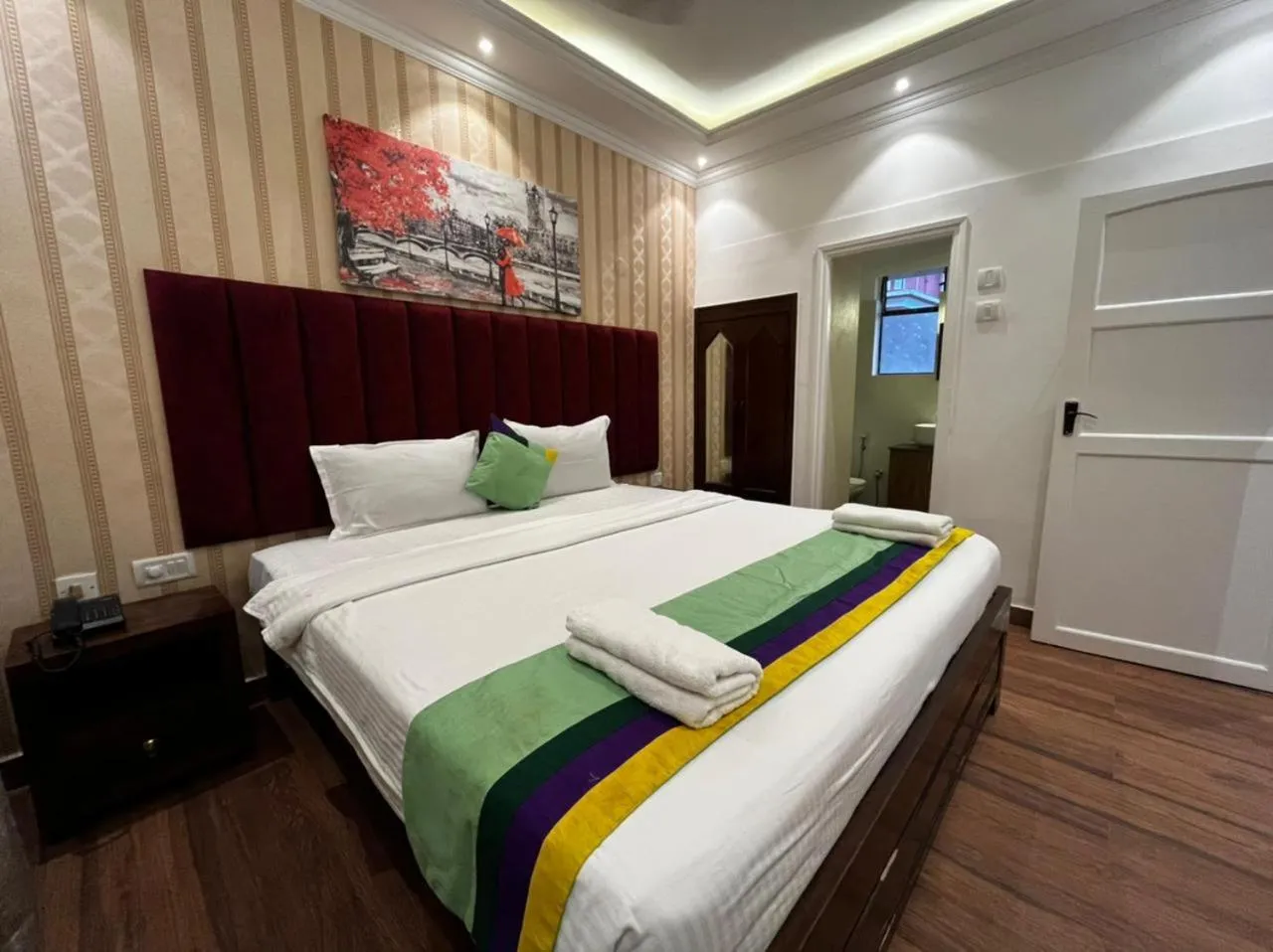 Bed in Santa Monica Resort - Calangute