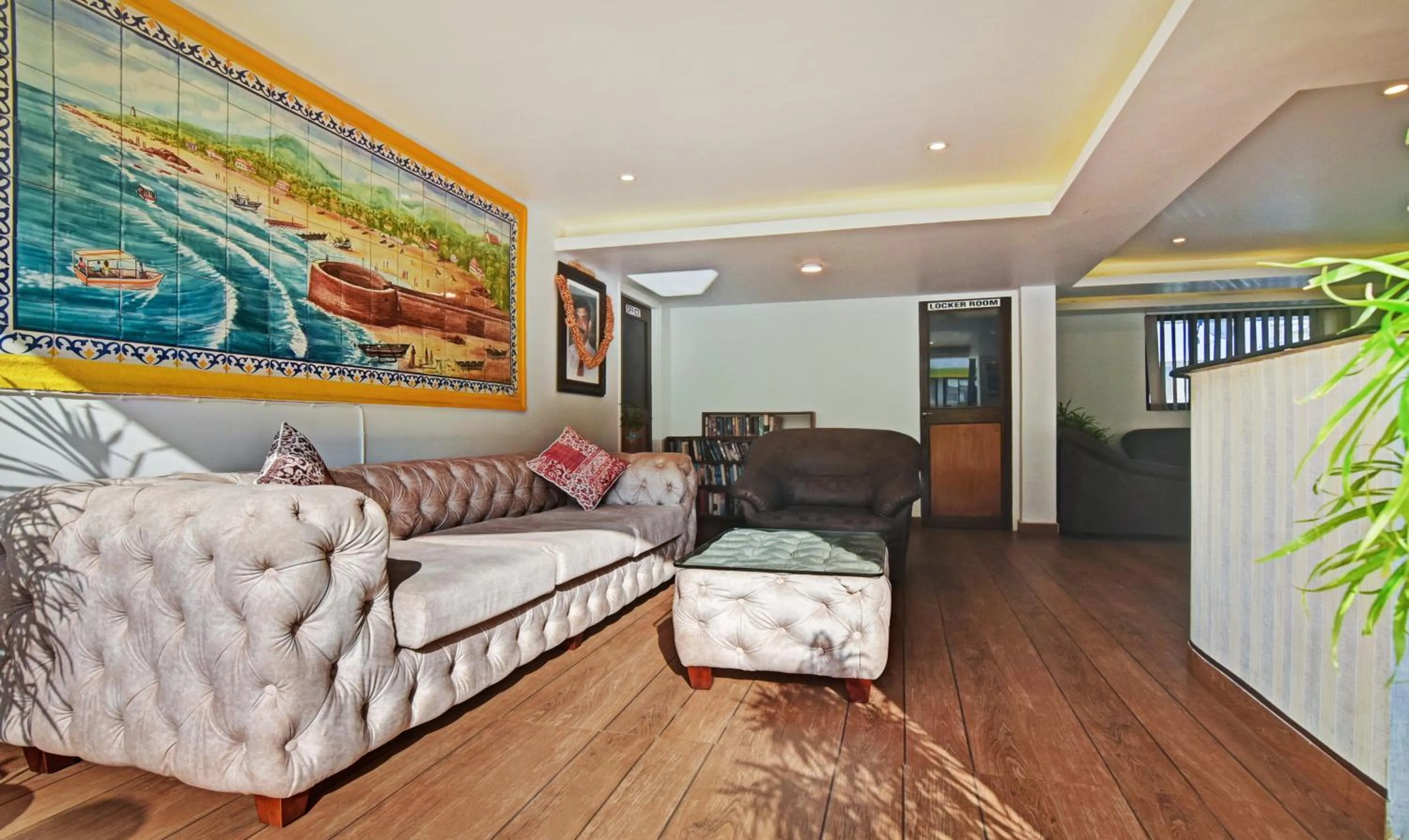 Lobby or reception in Santa Monica Resort - Calangute