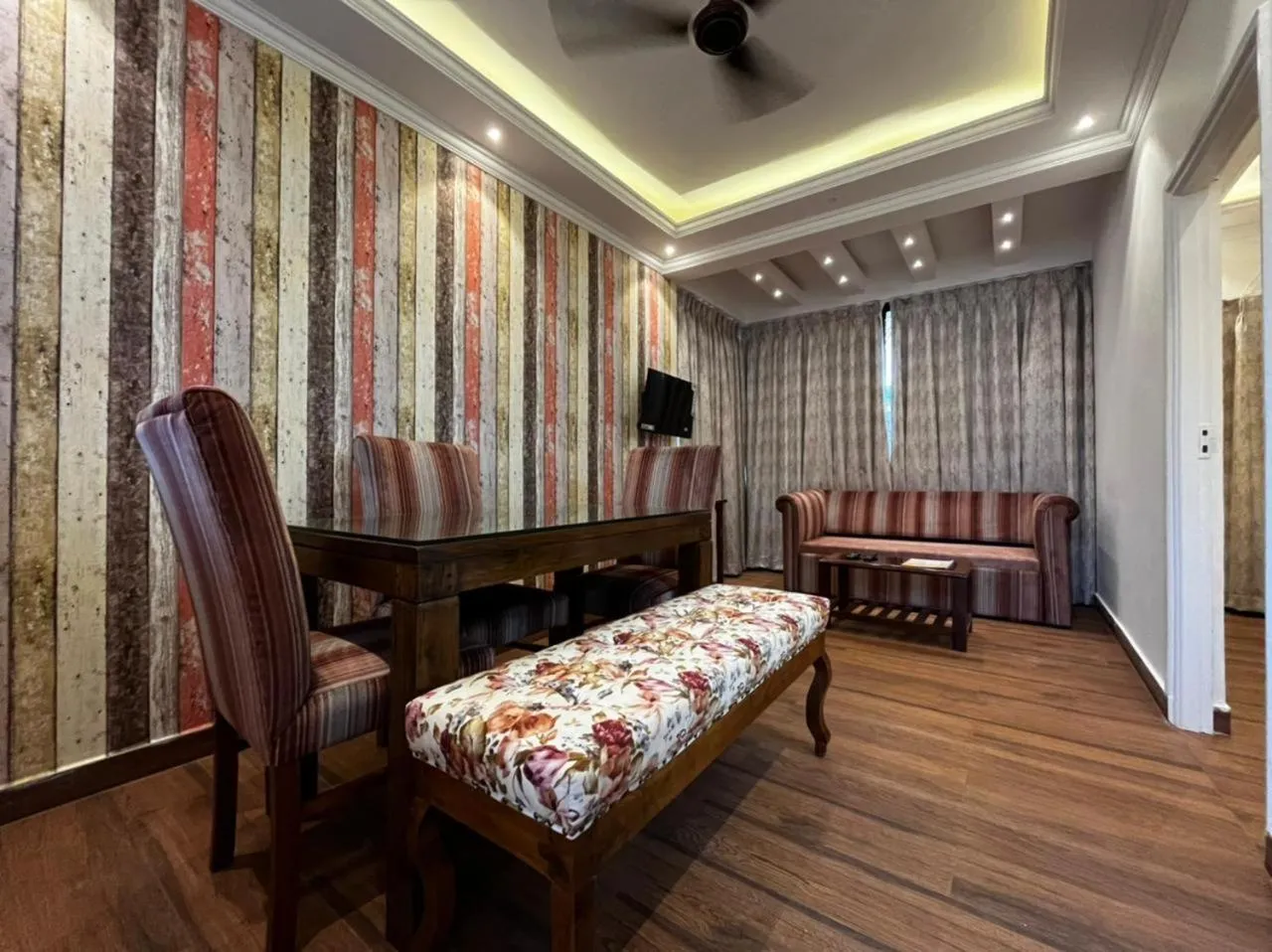 Living room in Santa Monica Resort - Calangute