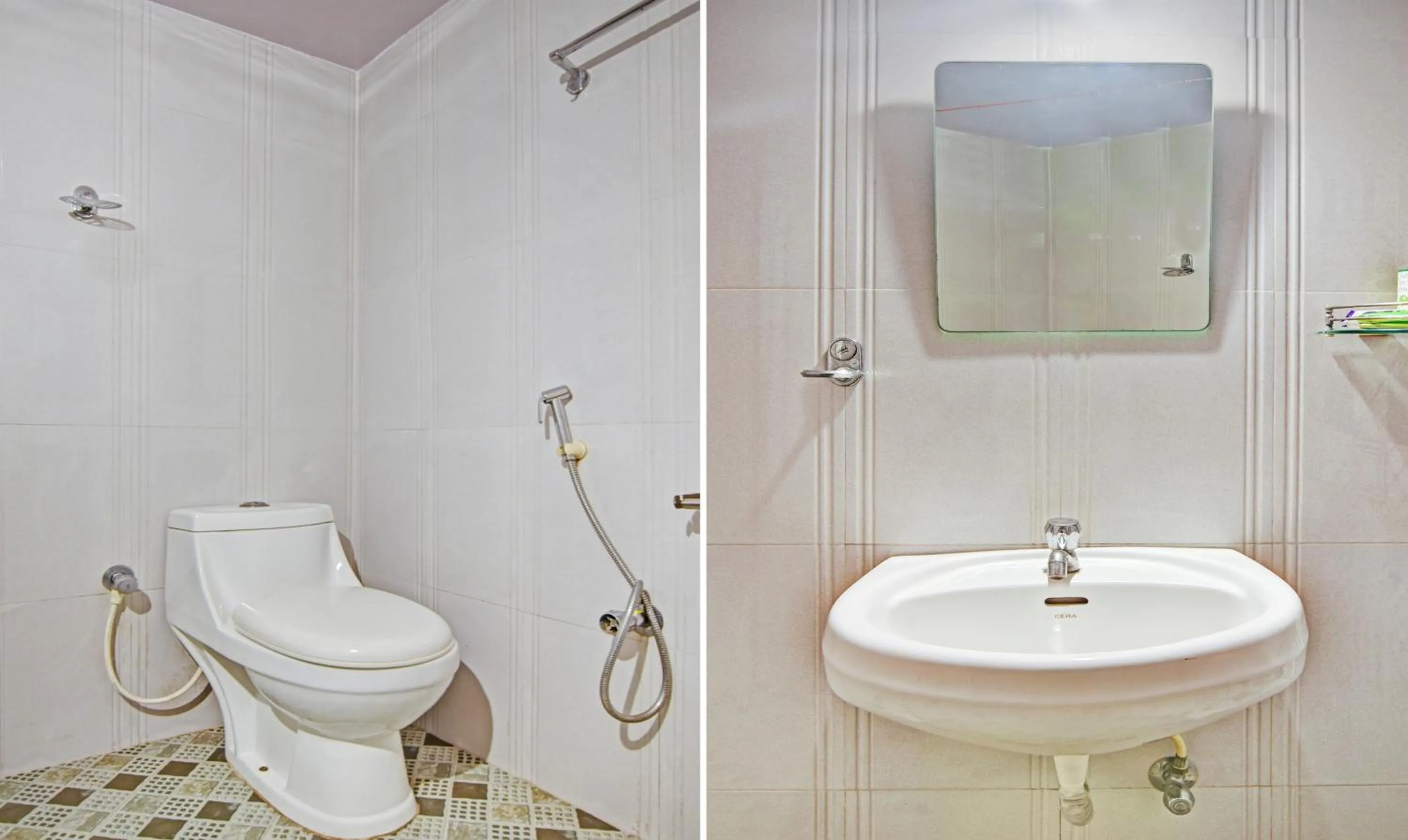 Bathroom in Santa Monica Resort - Calangute