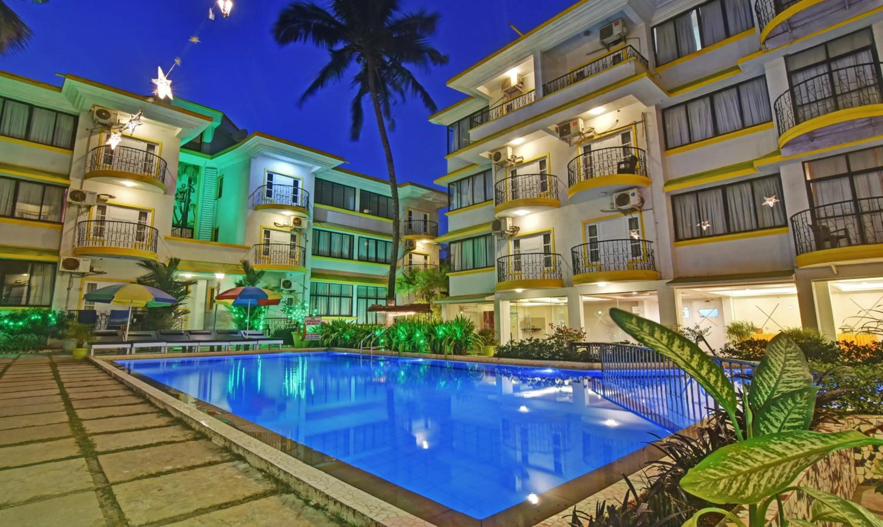 Property building in Santa Monica Resort - Calangute