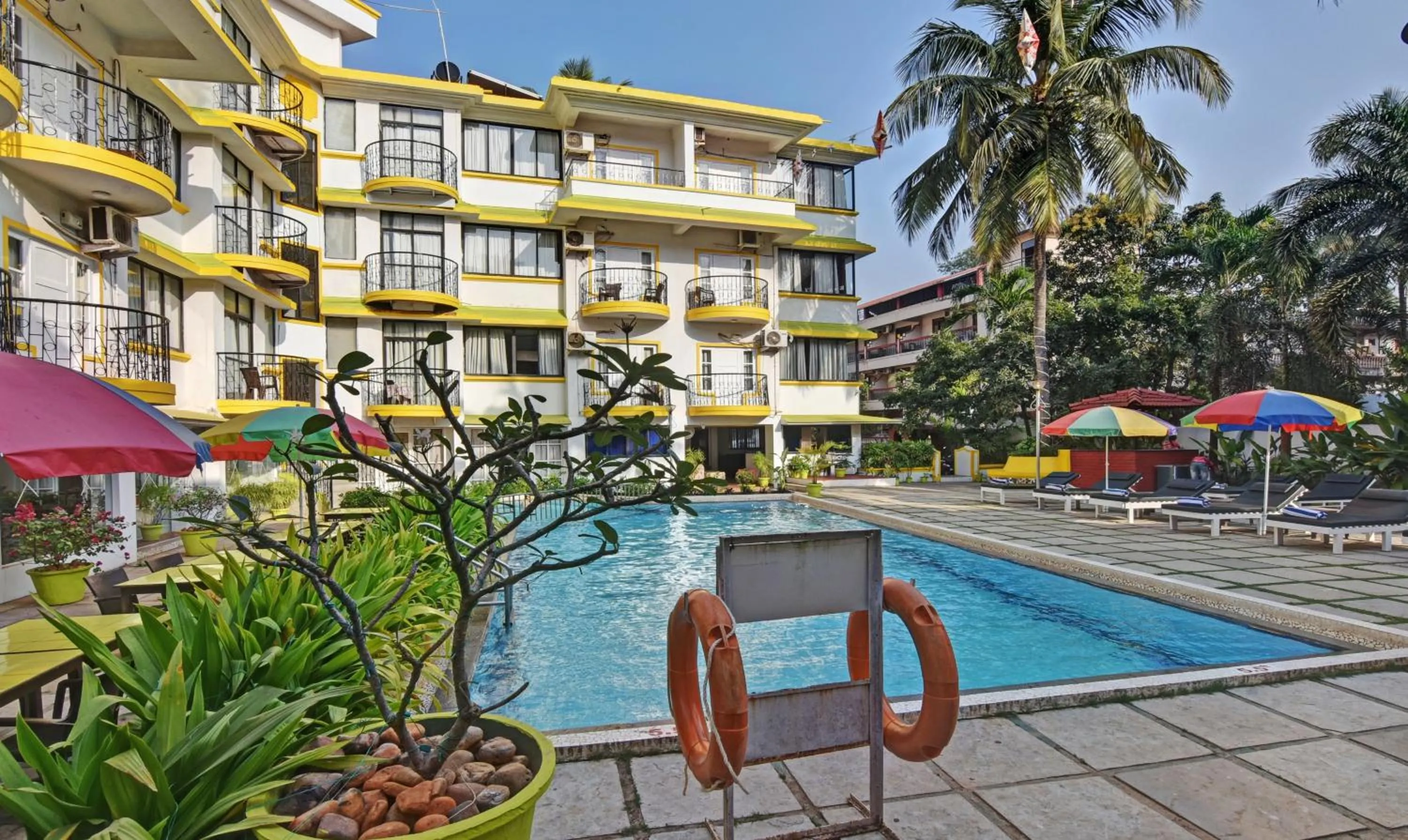 Property building in Santa Monica Resort - Calangute