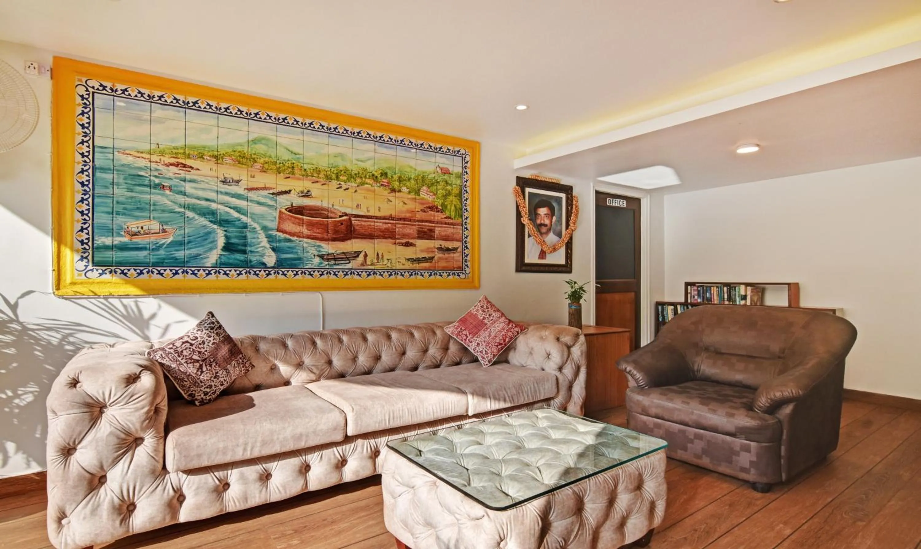 Lobby or reception in Santa Monica Resort - Calangute