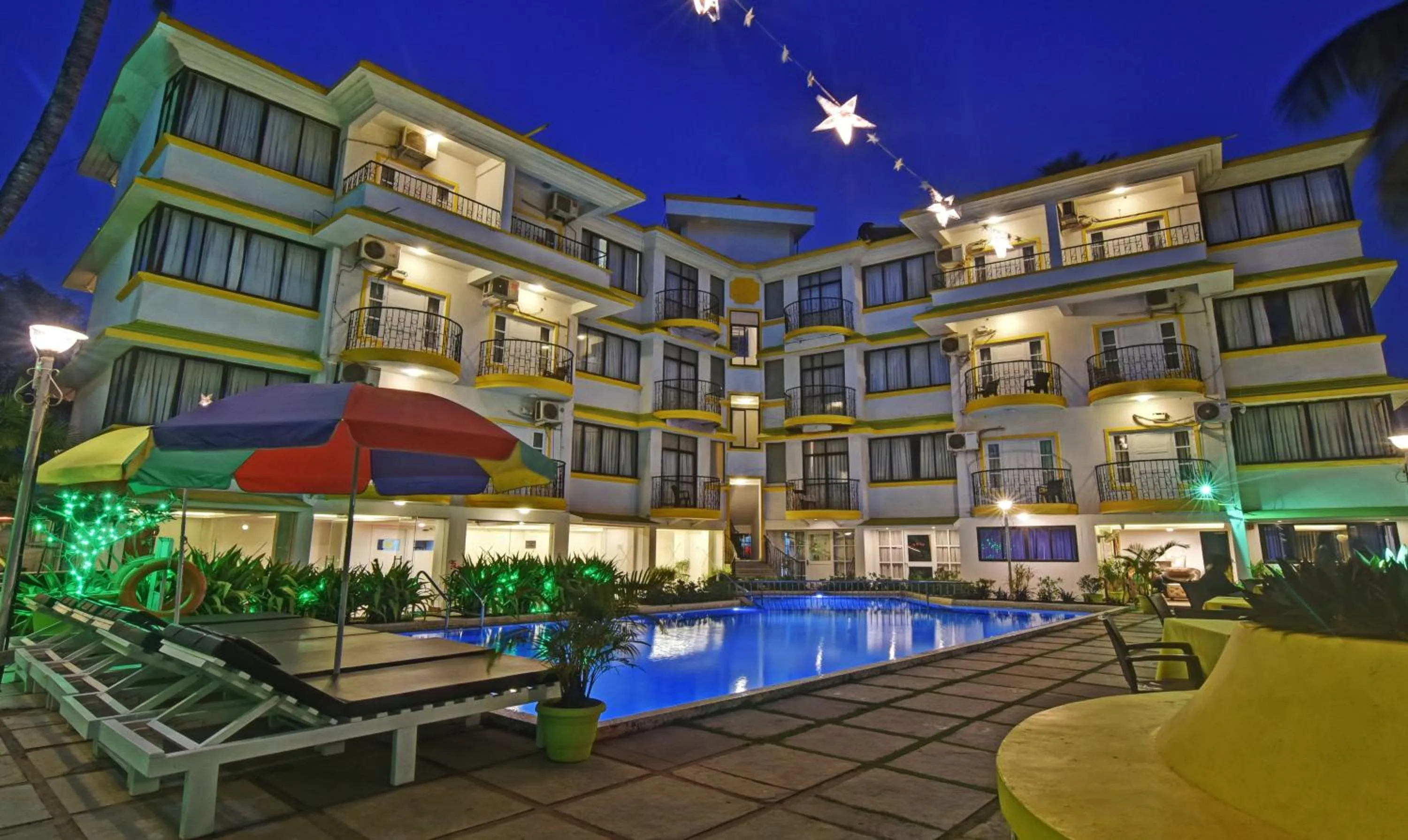 Property building in Santa Monica Resort - Calangute