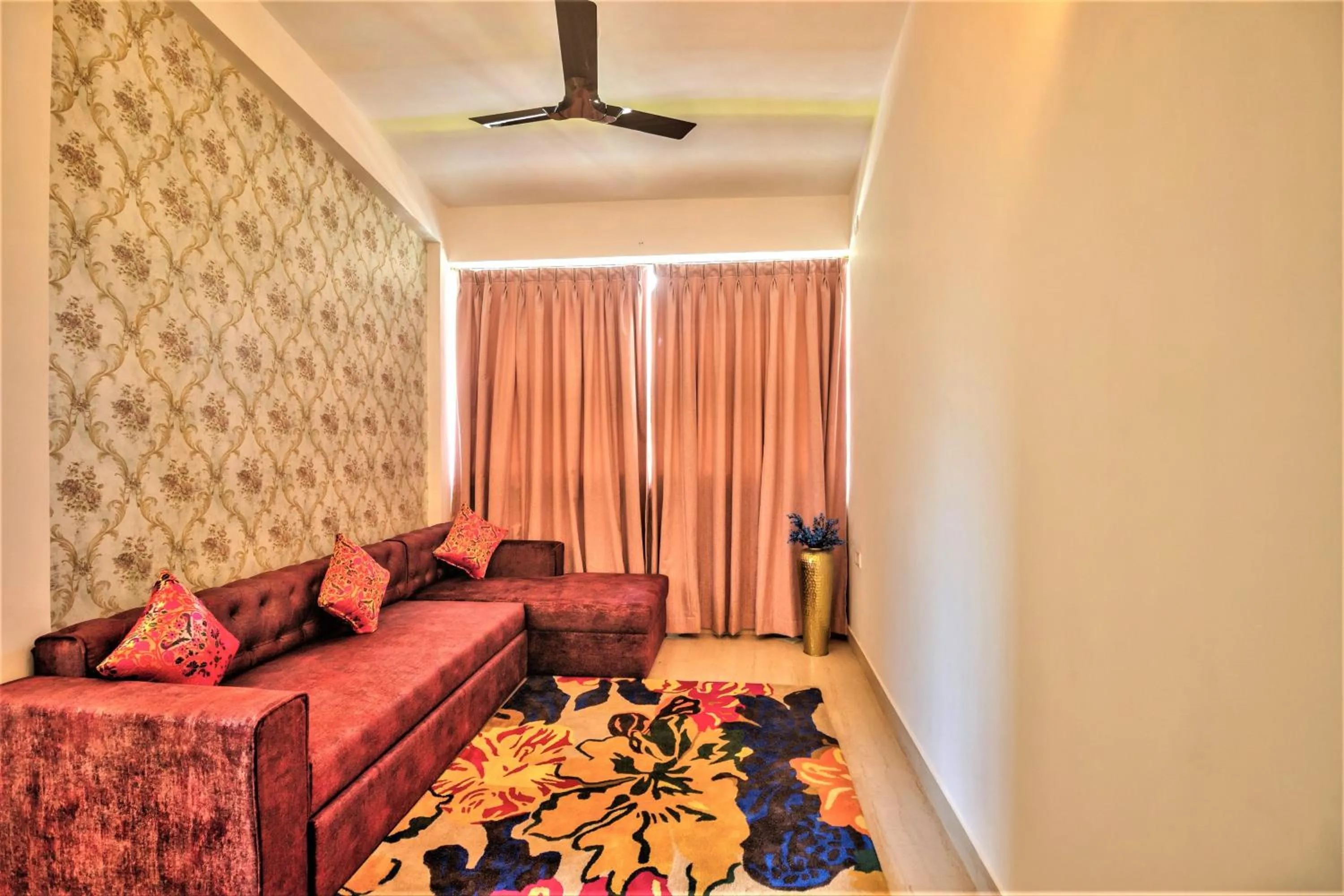 Living room in Santa Monica Resort - Calangute