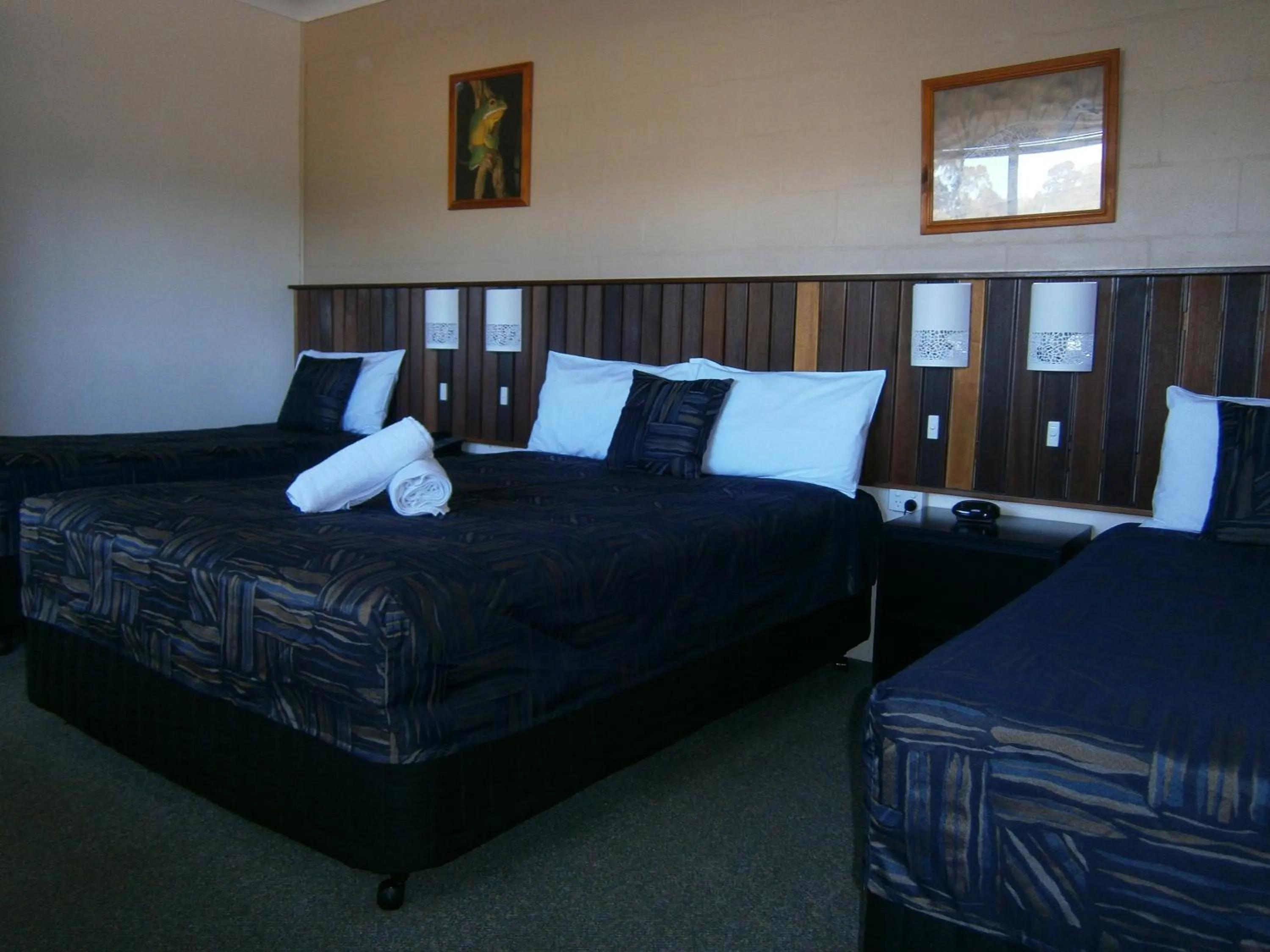 Bedroom, Bed in Kellys Motel Oakey