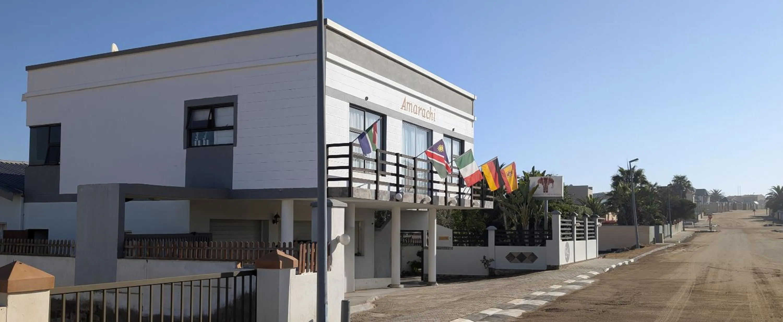 Street view in Amarachi Guesthouse