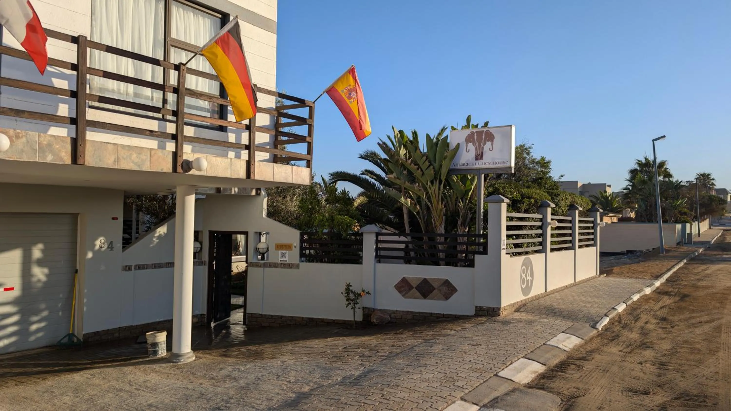 Street view in Amarachi Guesthouse