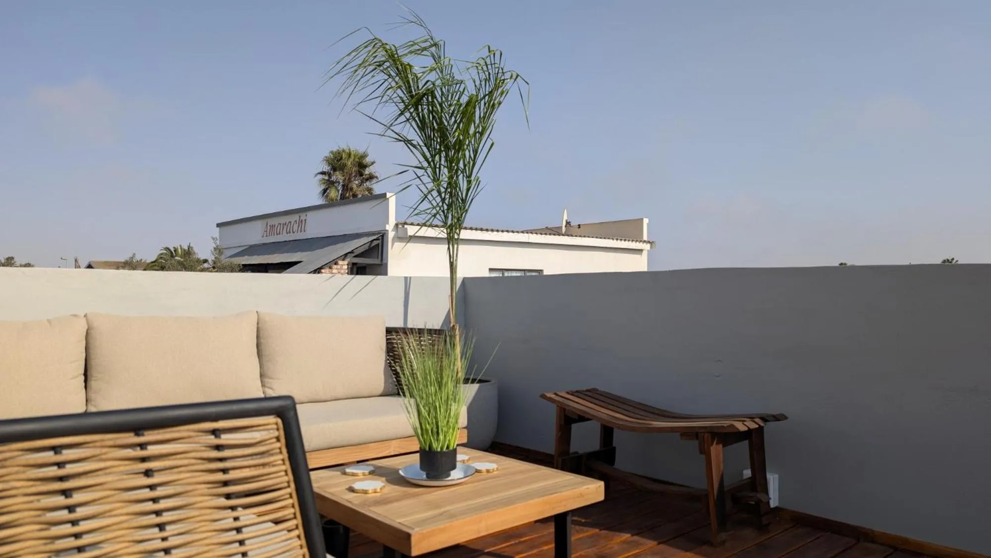 Balcony/Terrace in Amarachi Guesthouse
