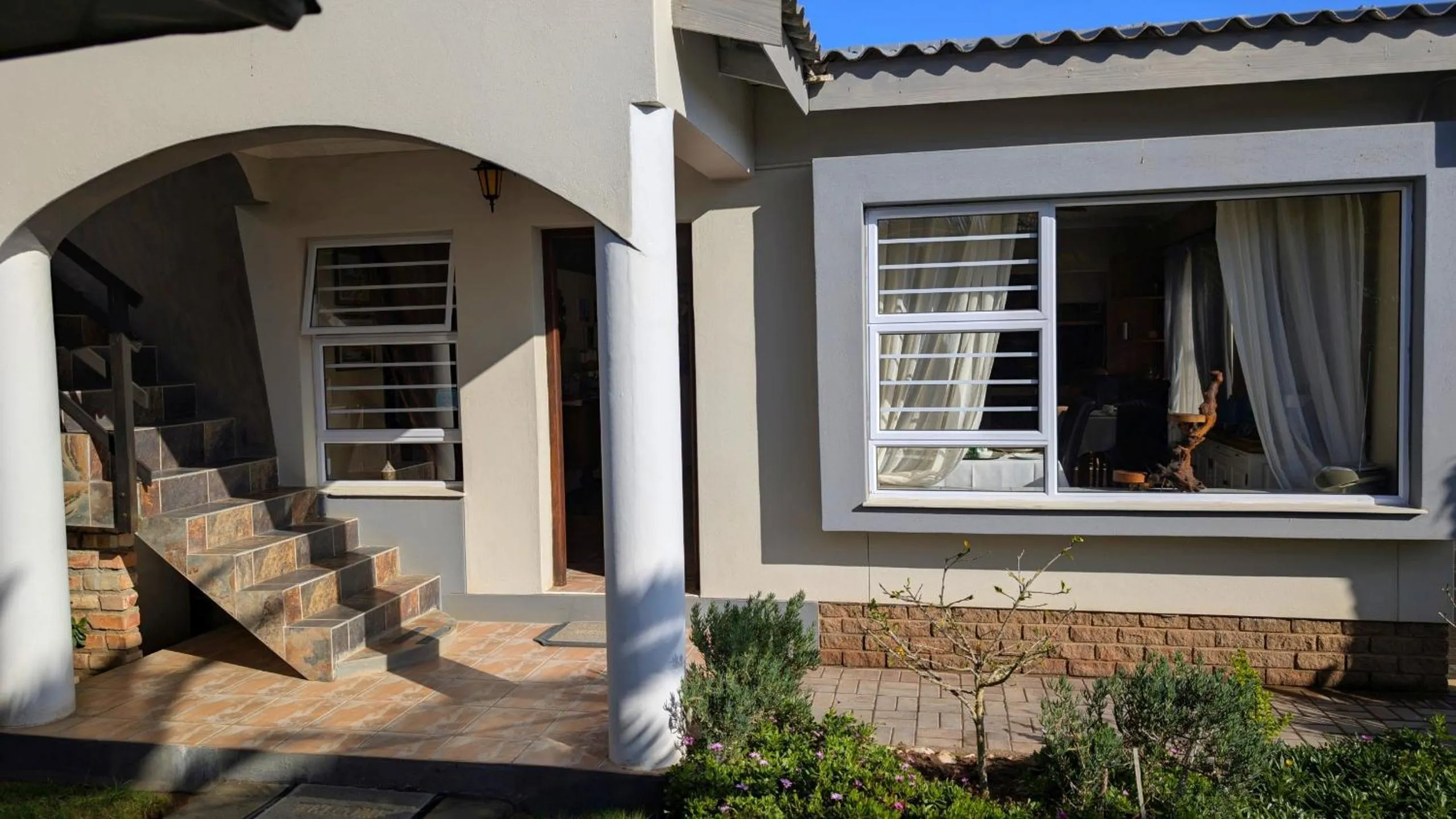 Garden view in Amarachi Guesthouse