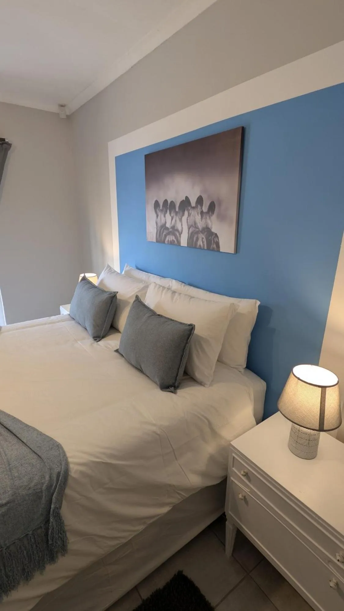 Bed in Amarachi Guesthouse