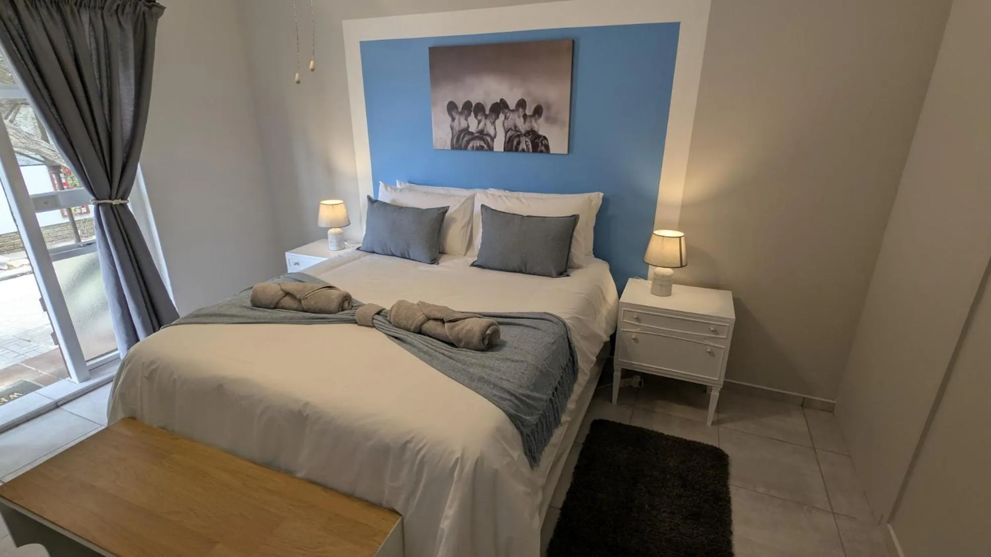 Bed in Amarachi Guesthouse