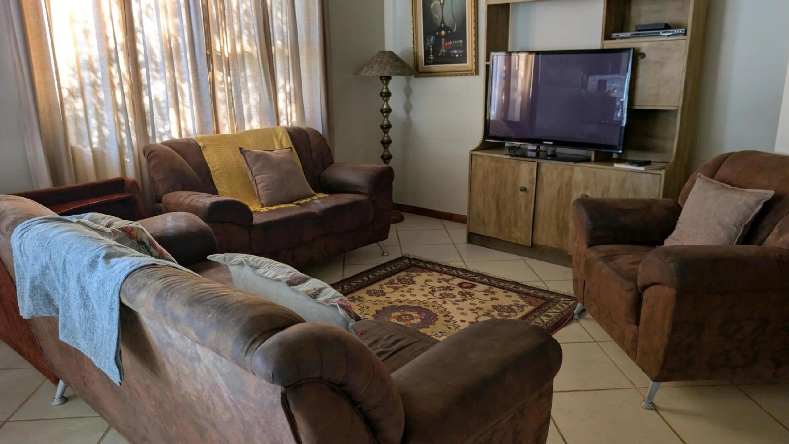Living room in Amarachi Guesthouse