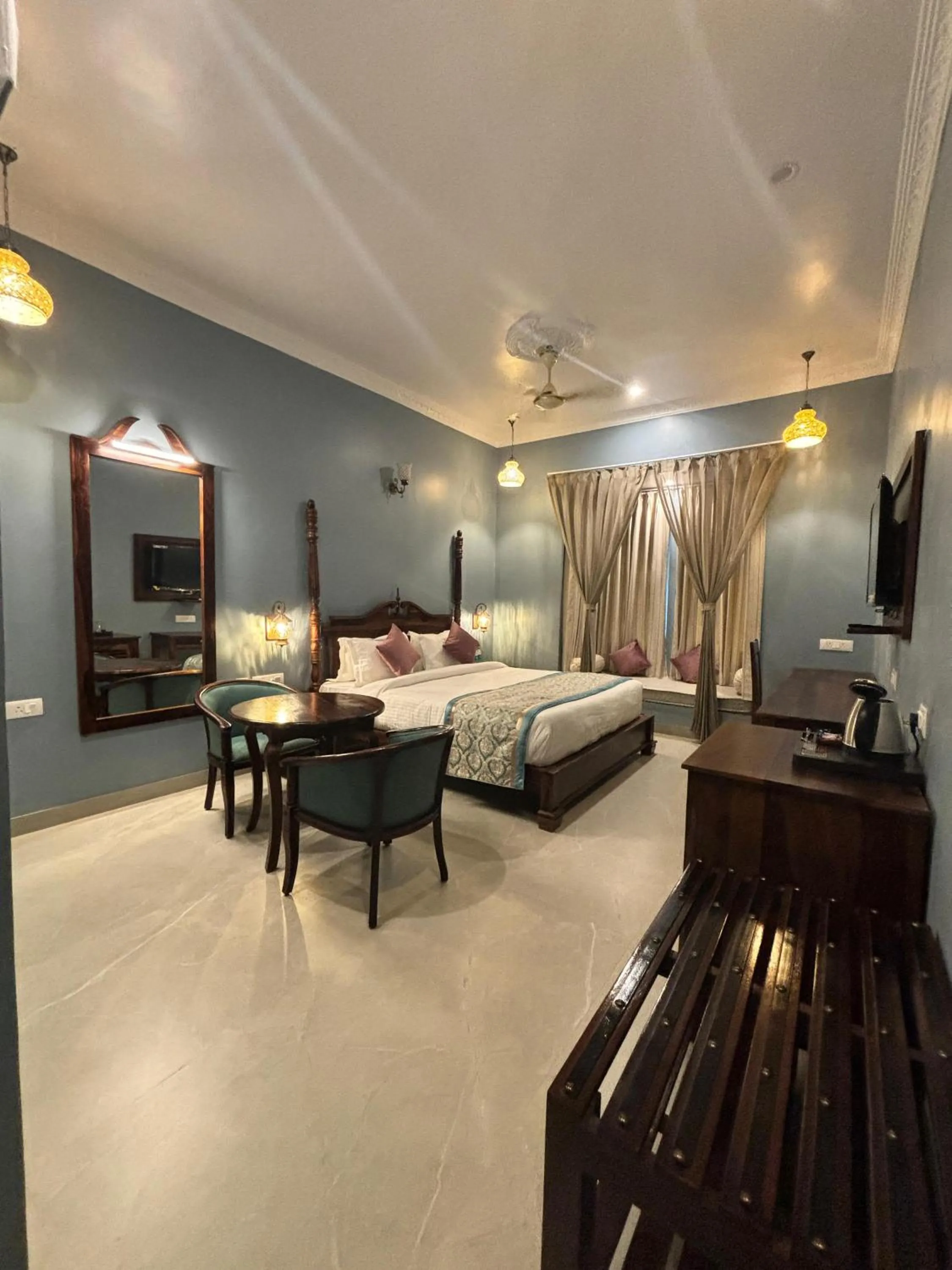 Bedroom, Bed in The Kumbha Mahal Resort