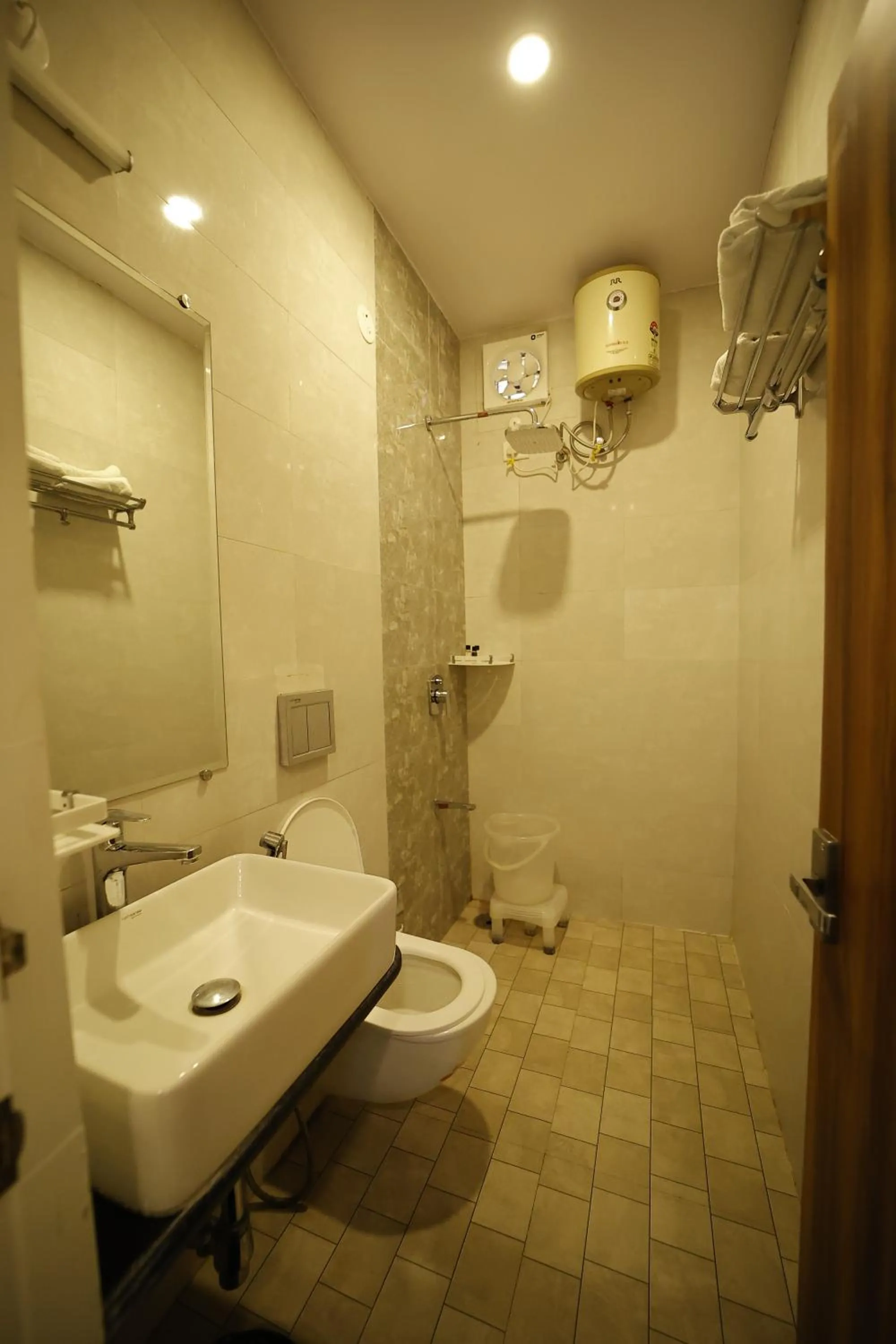 Shower in The Kumbha Mahal Resort