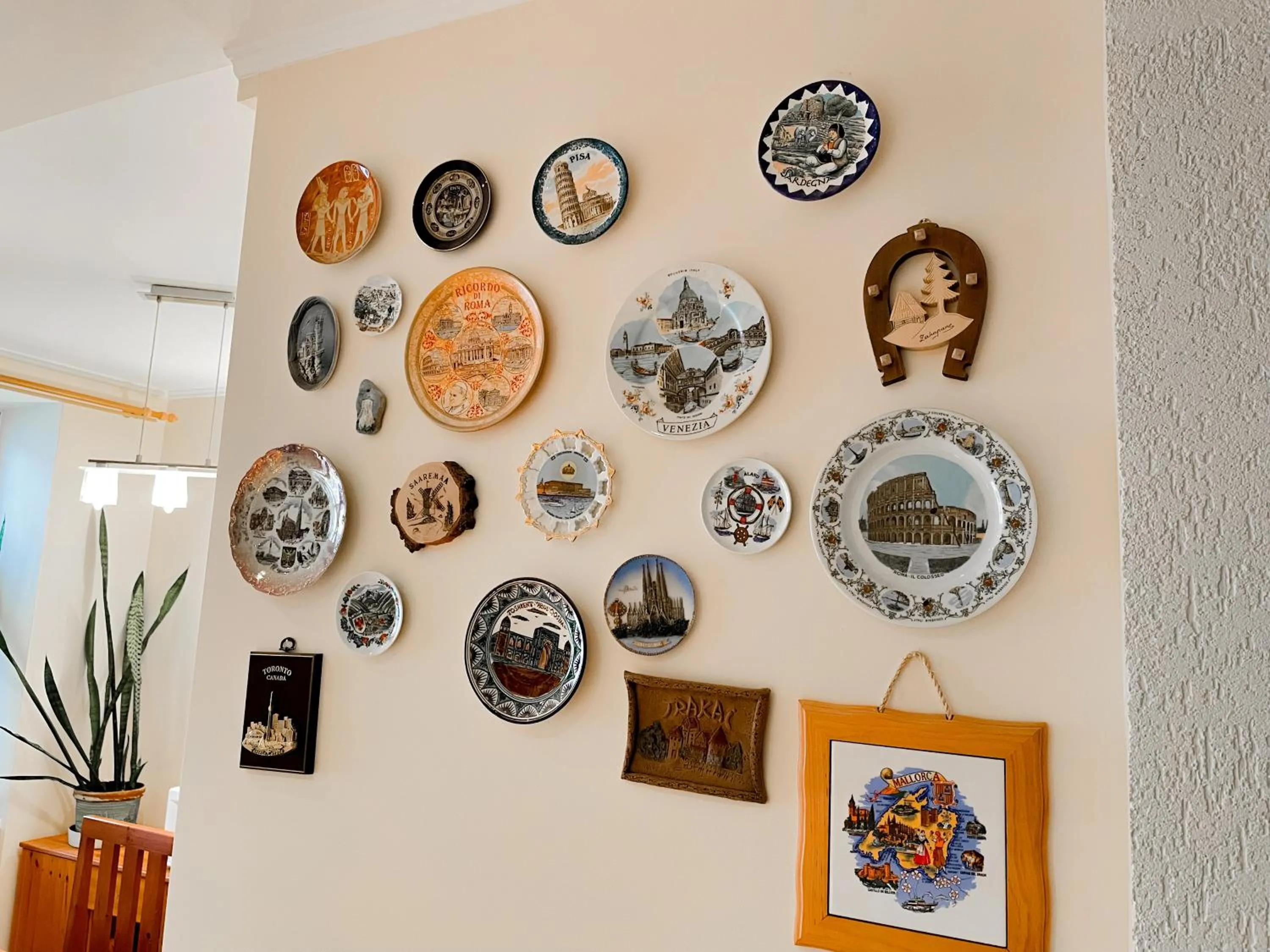 Decorative detail in Terbatas Apartment