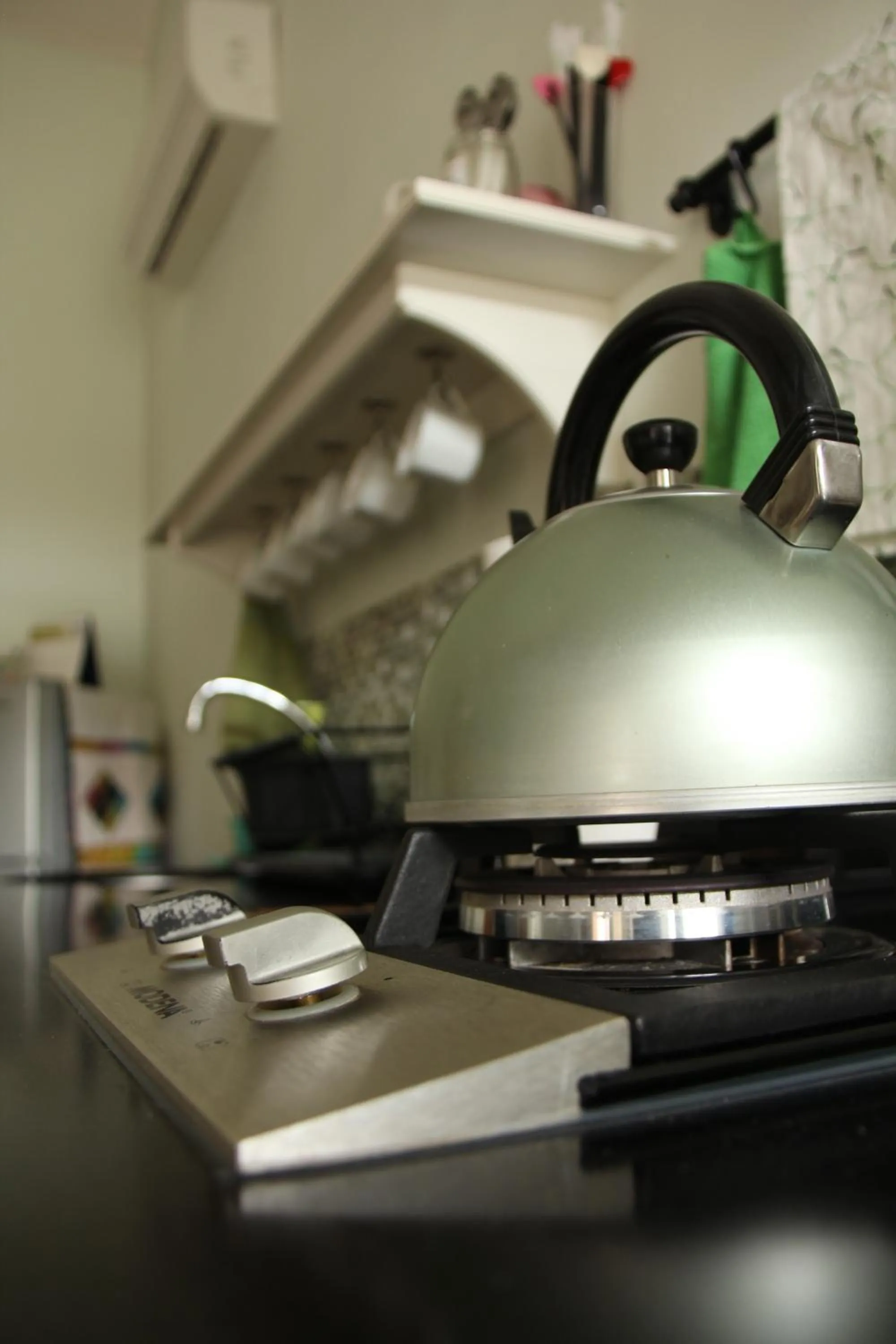 Communal kitchen in Bed and Breakfast Tomang