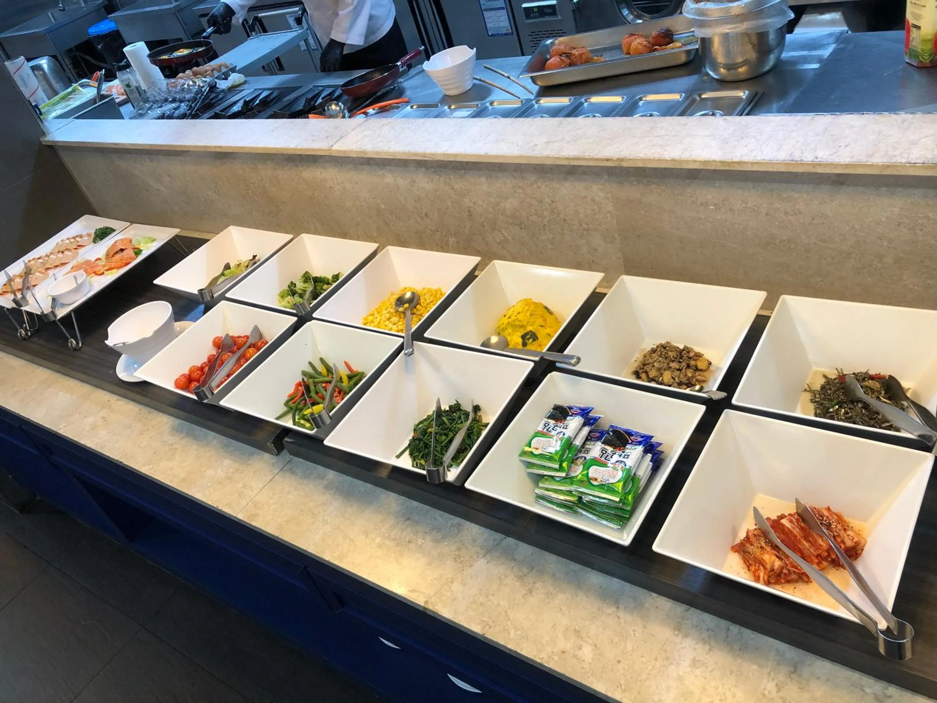 Breakfast in Queen Vell Hotel