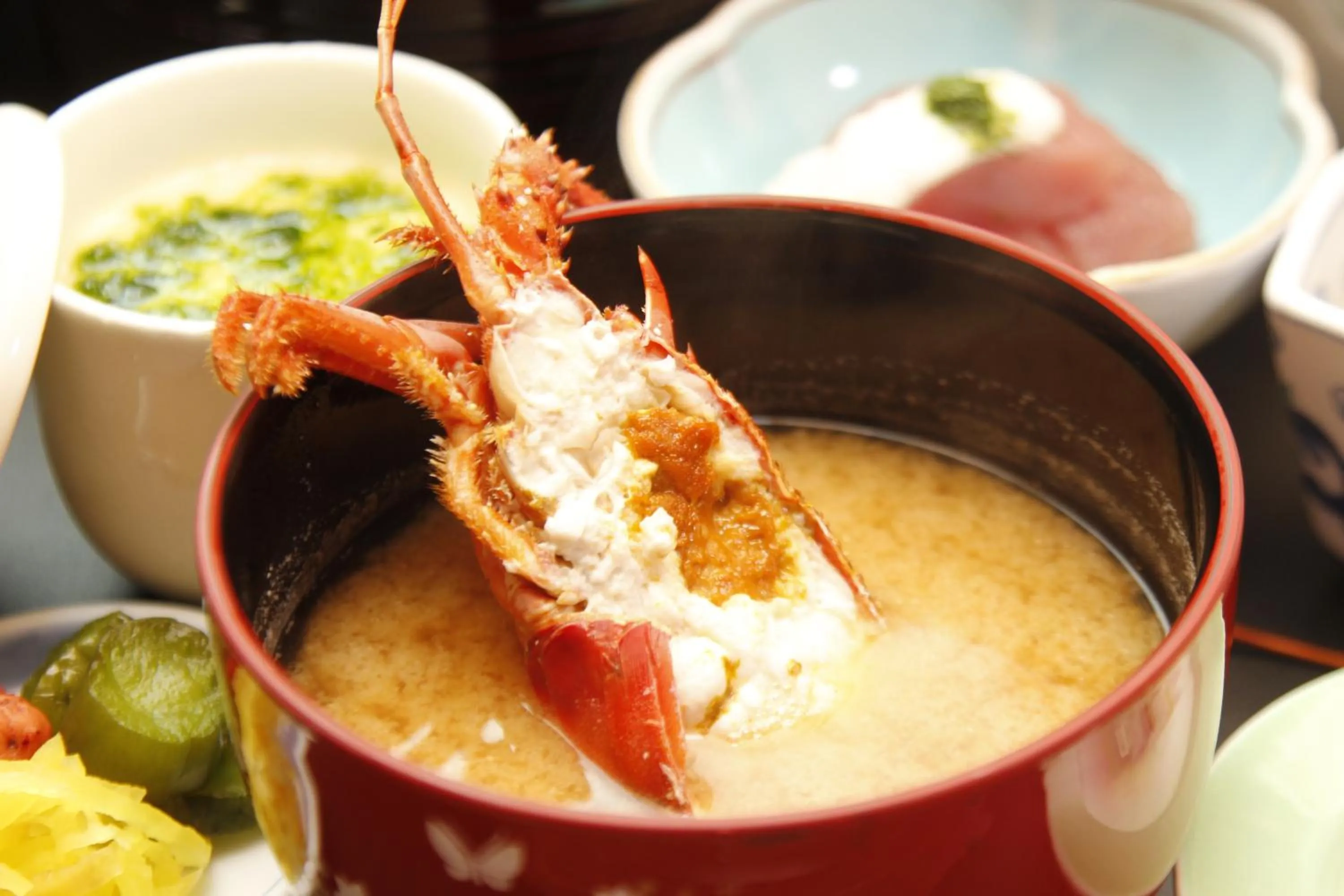 Food close-up in Kashikojima Park Hotel Michishio