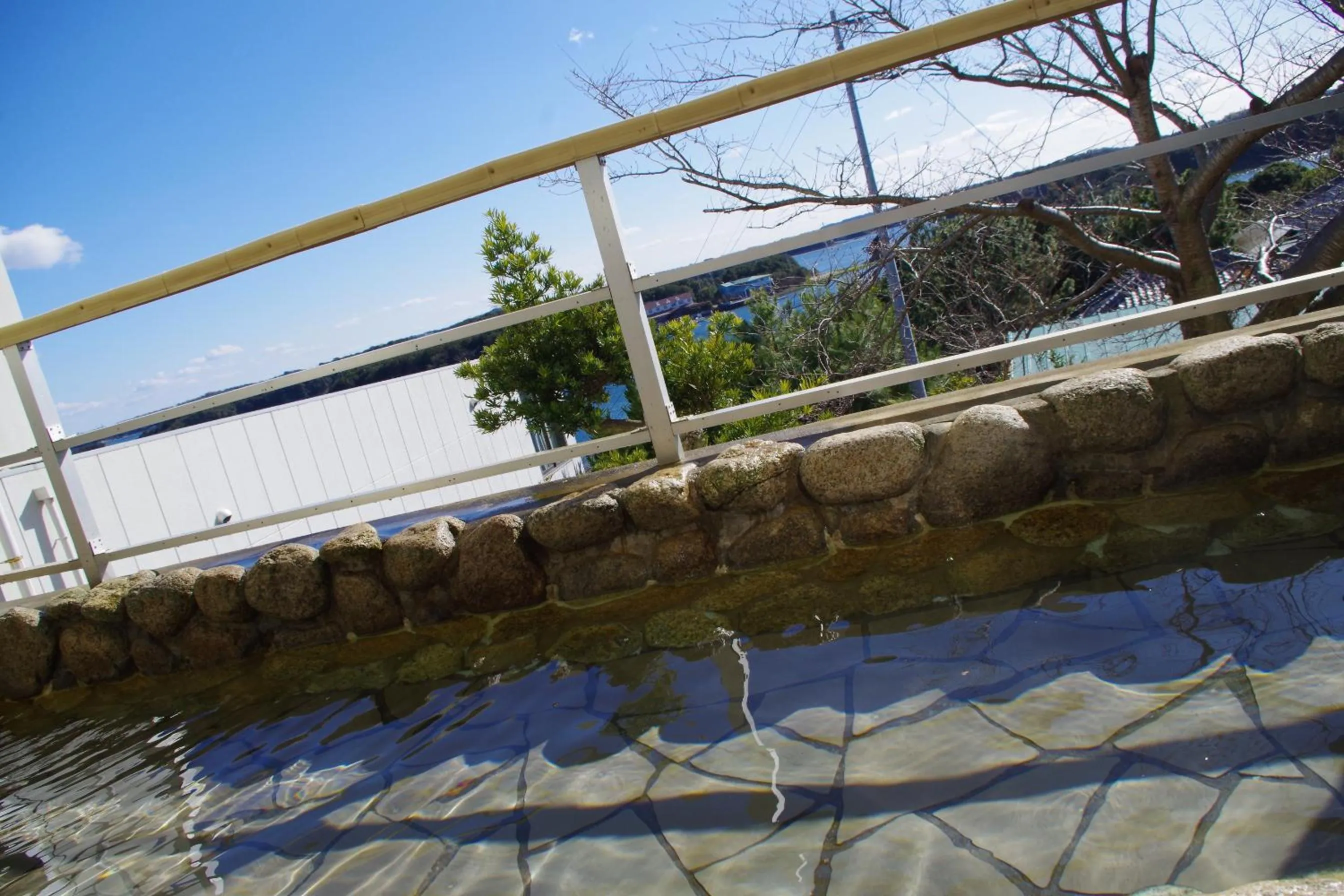 Open Air Bath in Kashikojima Park Hotel Michishio