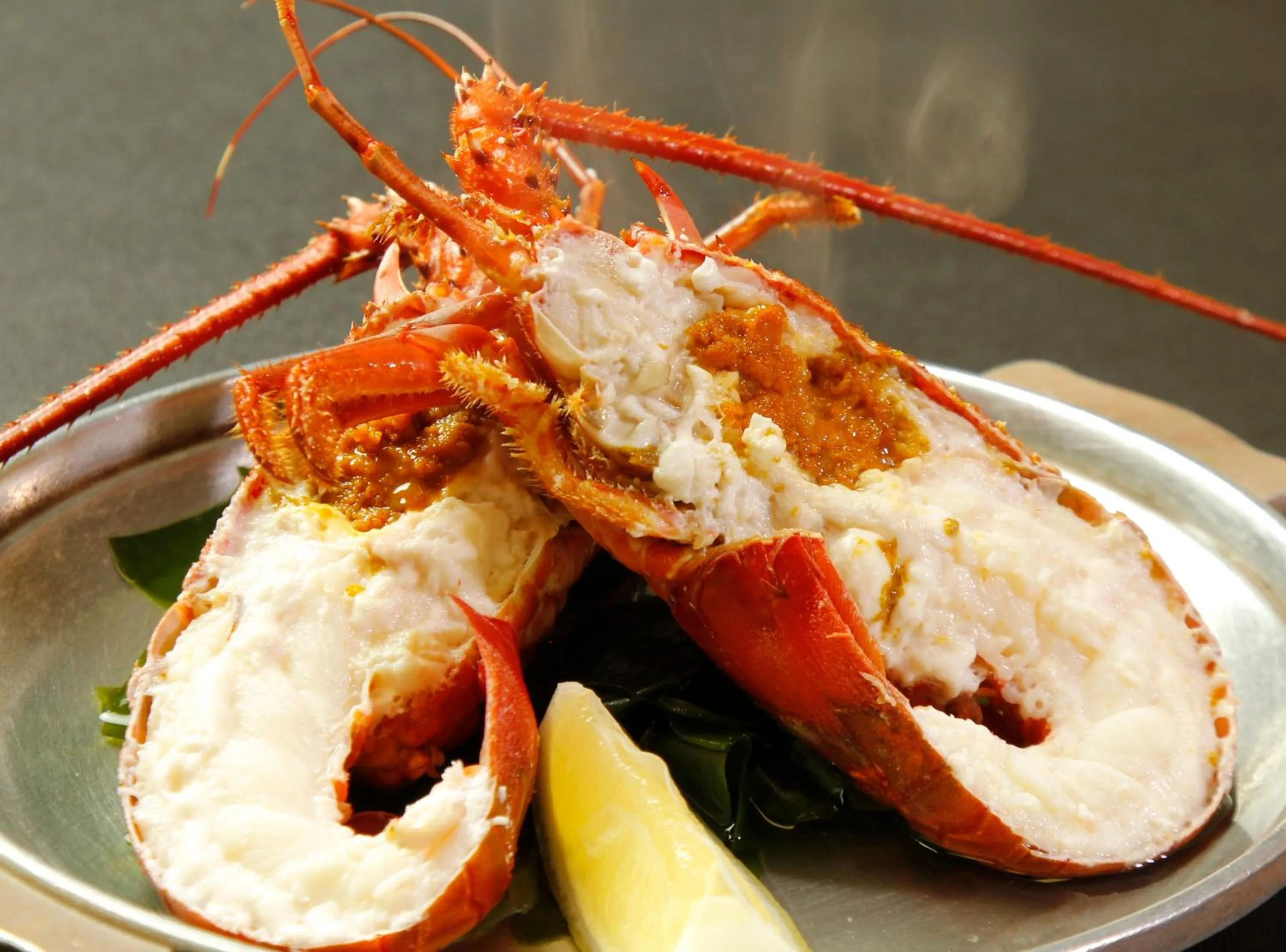 Food close-up in Kashikojima Park Hotel Michishio