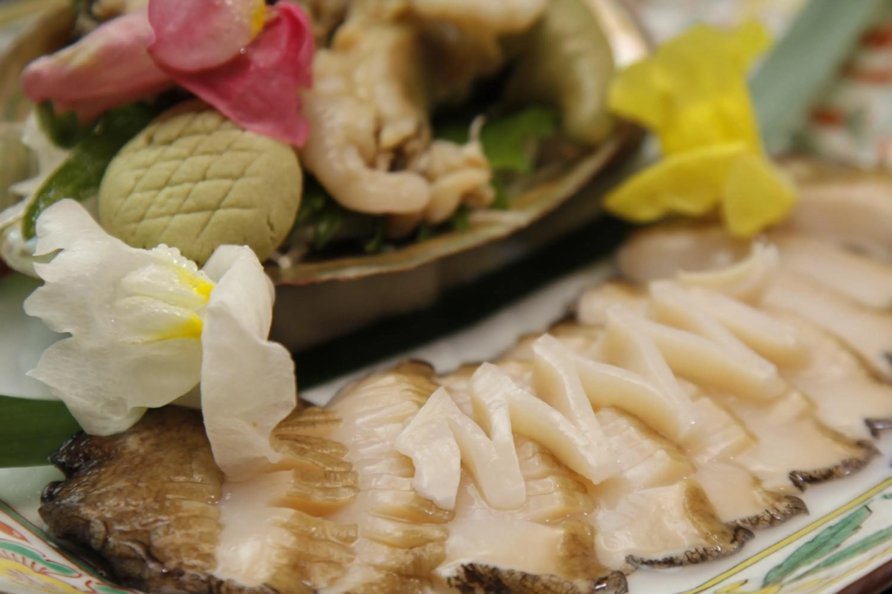 Food close-up in Kashikojima Park Hotel Michishio