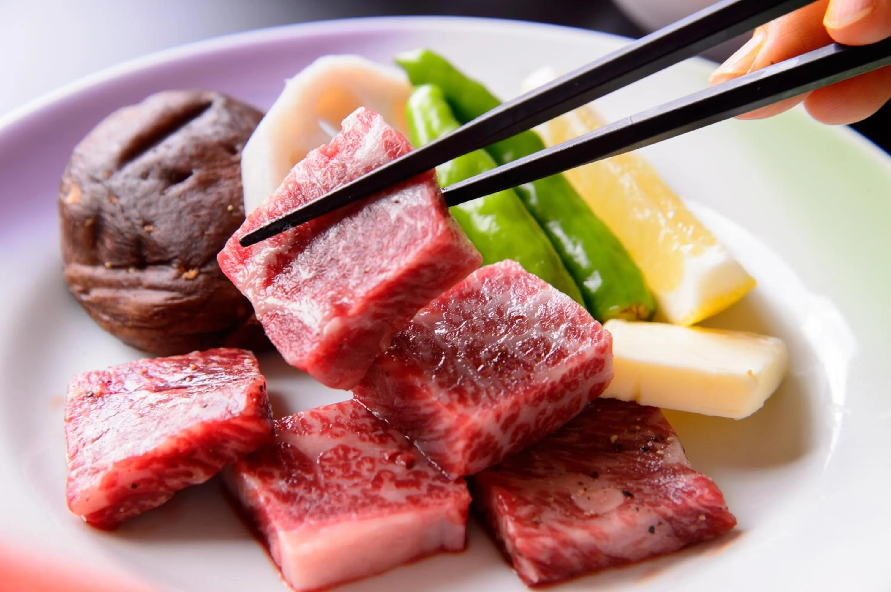Food close-up in Kashikojima Park Hotel Michishio