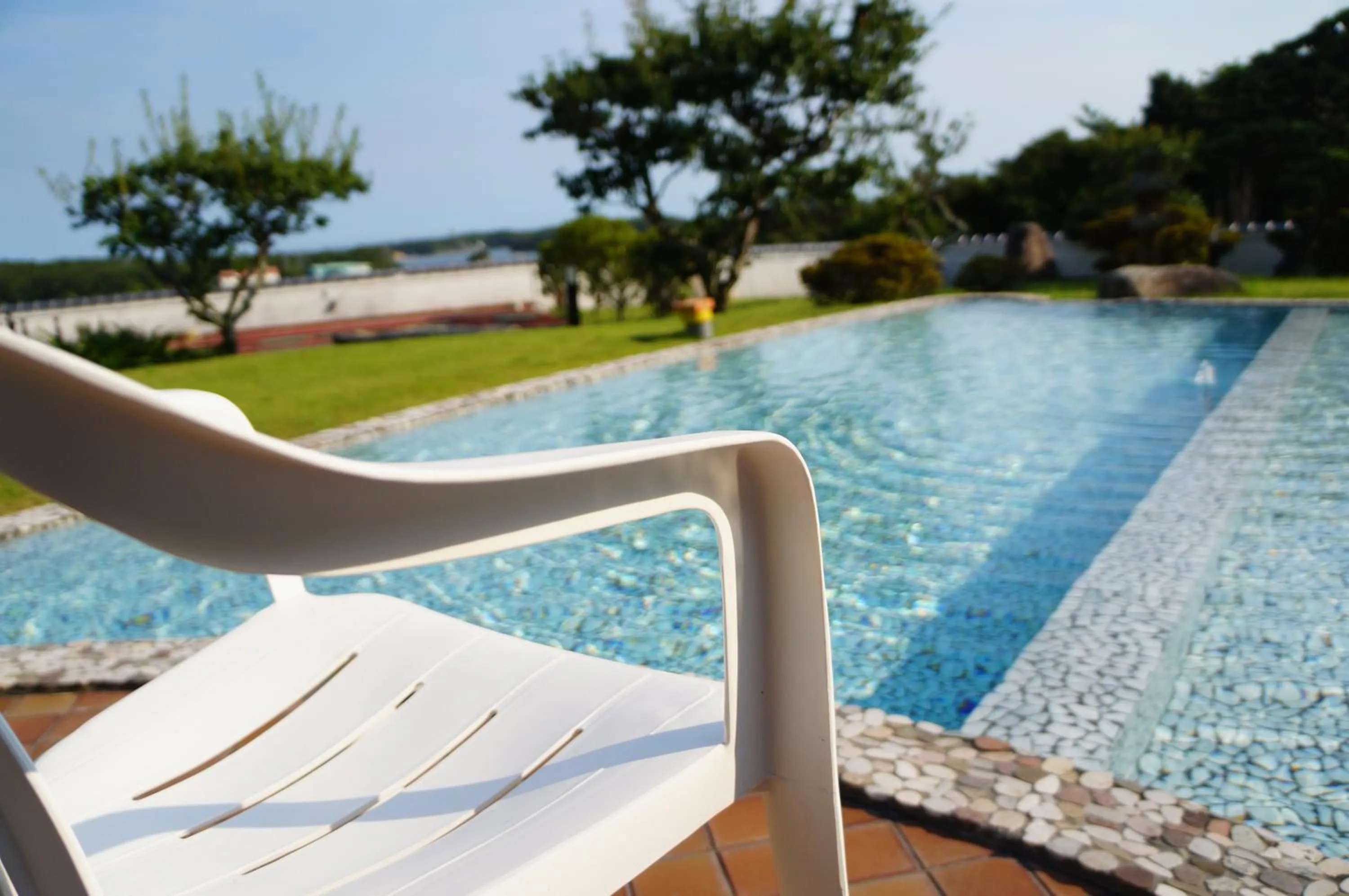 Swimming pool in Kashikojima Park Hotel Michishio