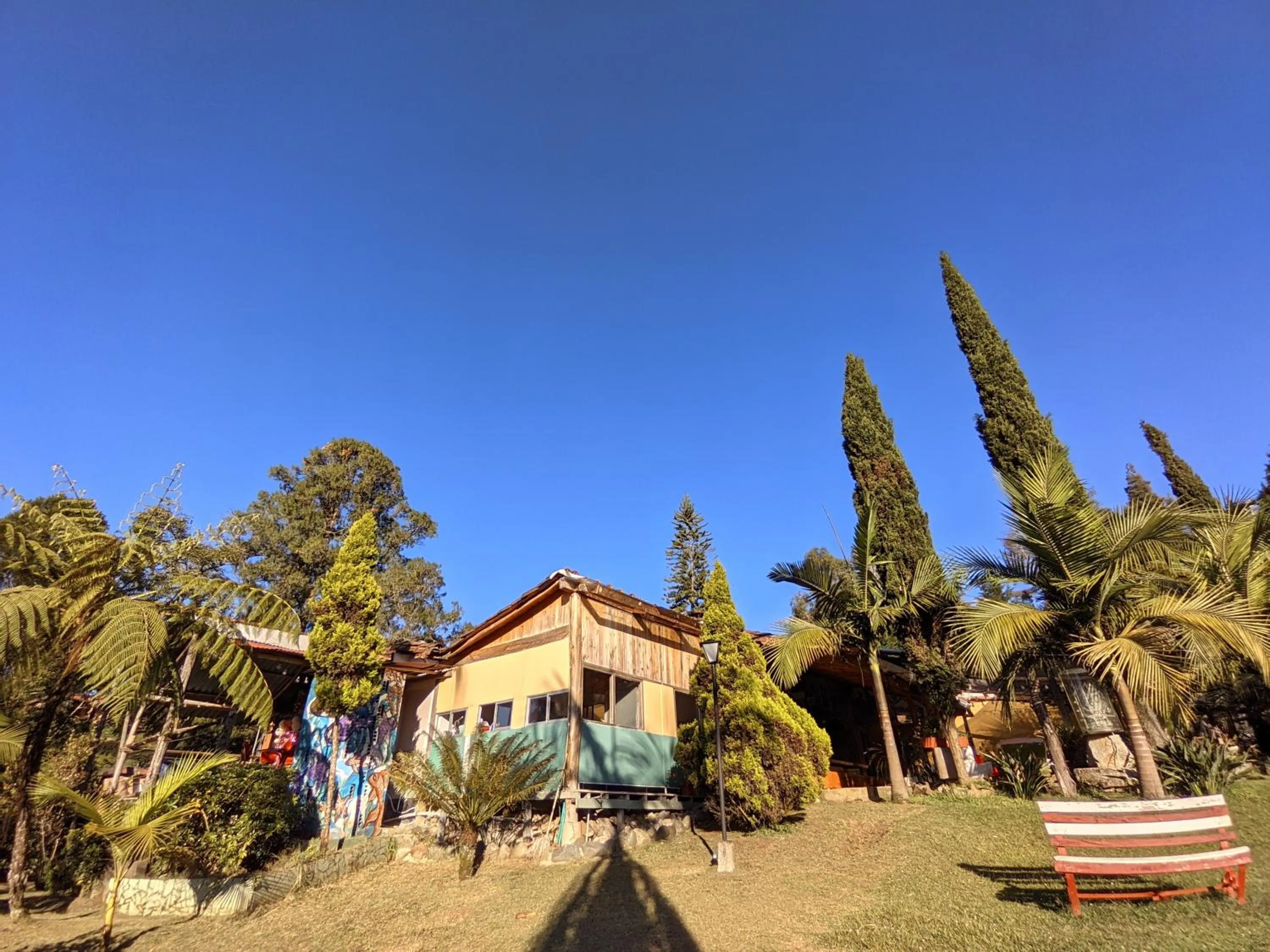 Property building in BioHotel Ecohouse