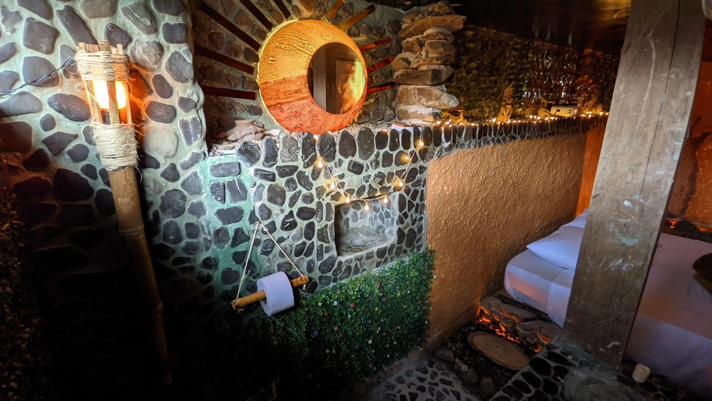 Bathroom in BioHotel Ecohouse