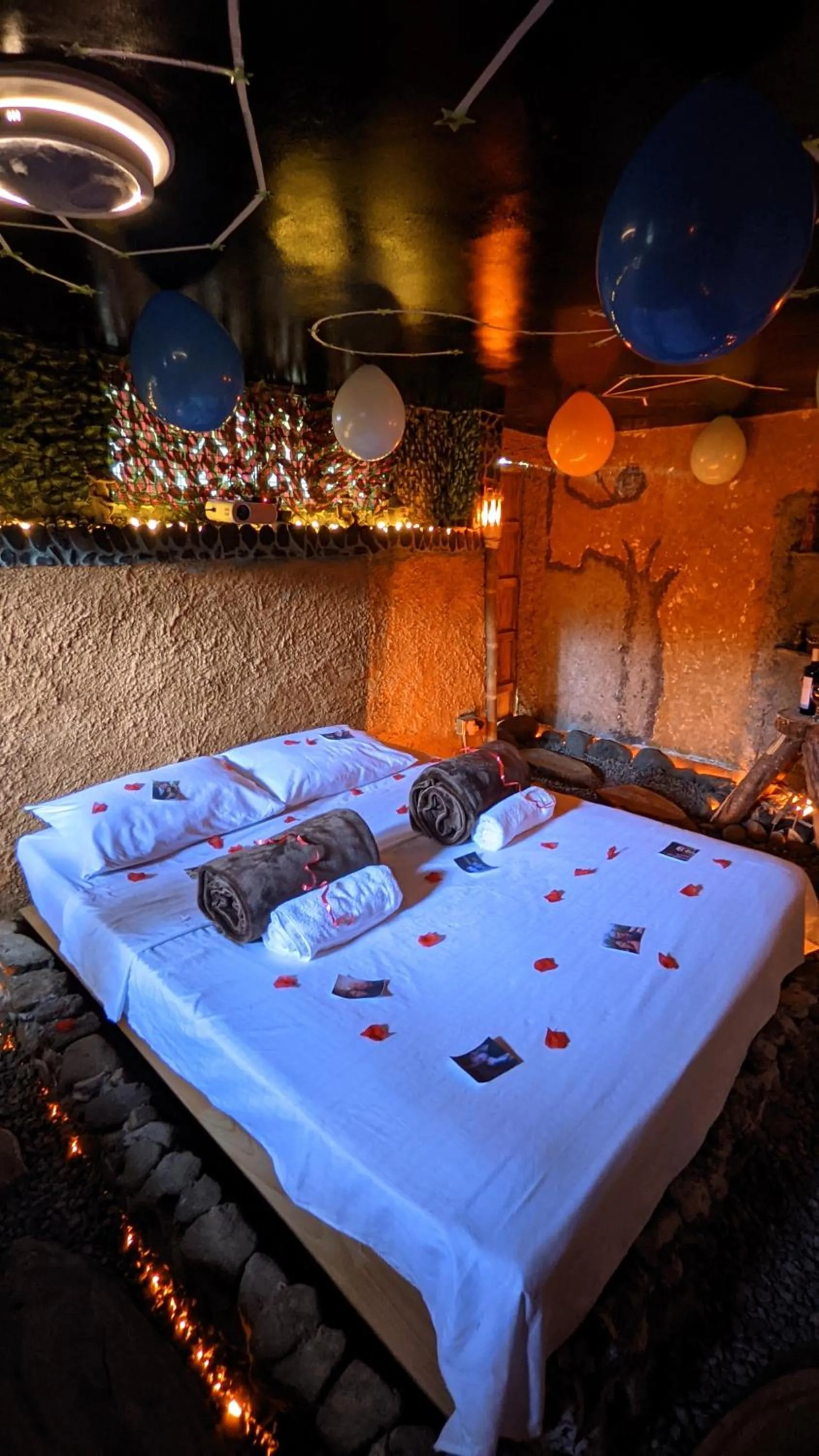 Bed in BioHotel Ecohouse