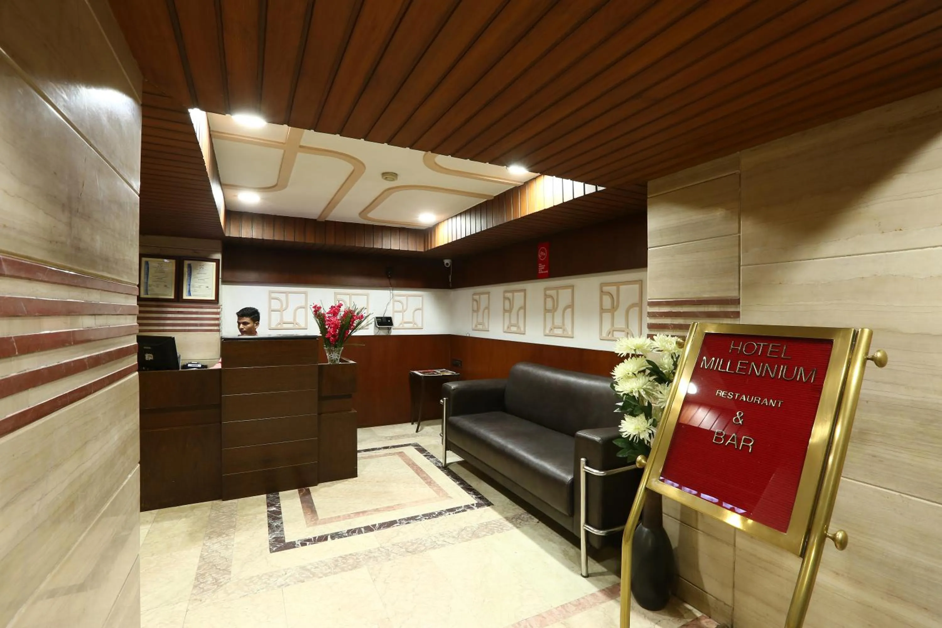 Lobby or reception in Hotel Millennium