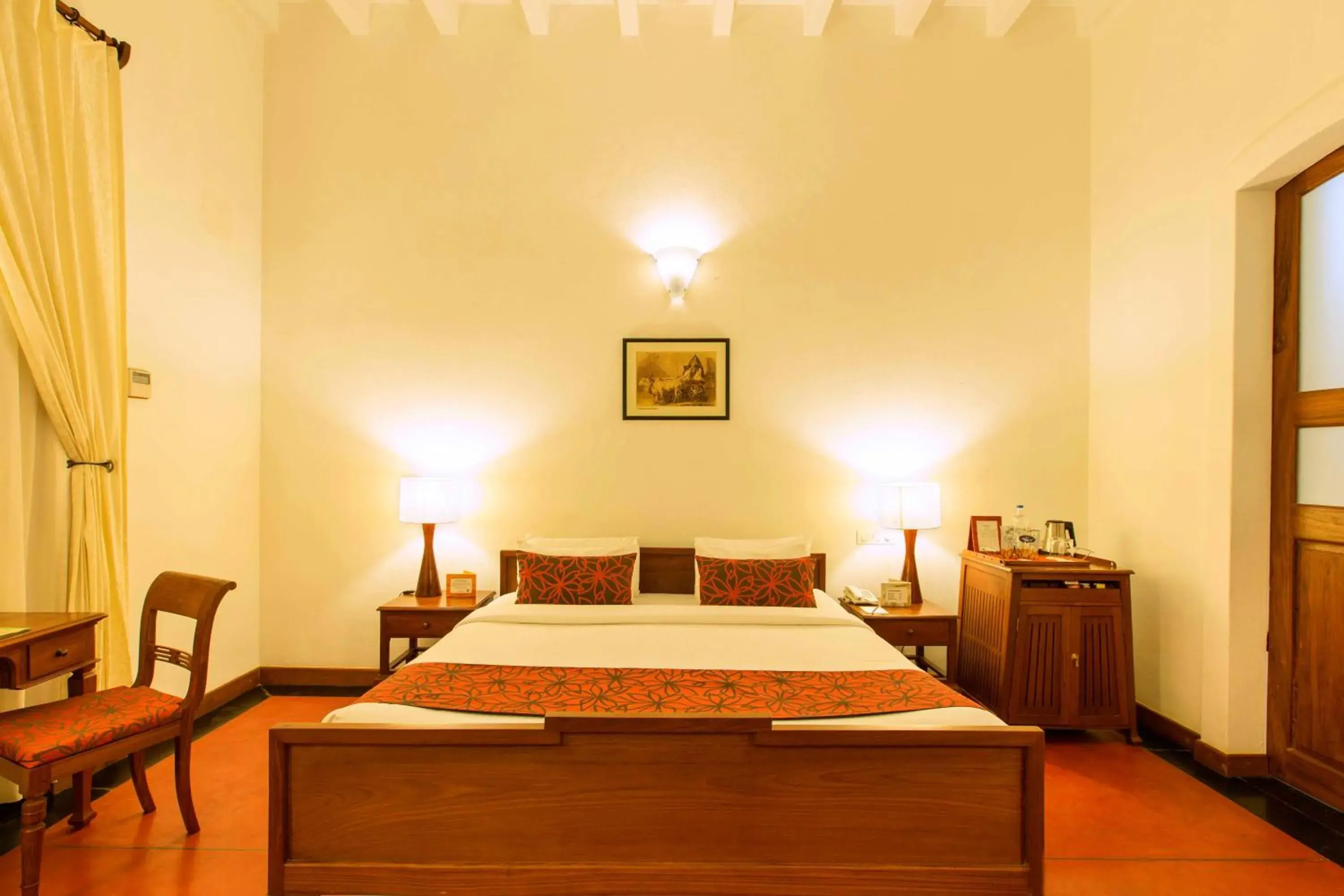 Bed in Palais De Mahe - A CGH Earth Experience Bed in Palais De Mahe - A CGH Earth Experience